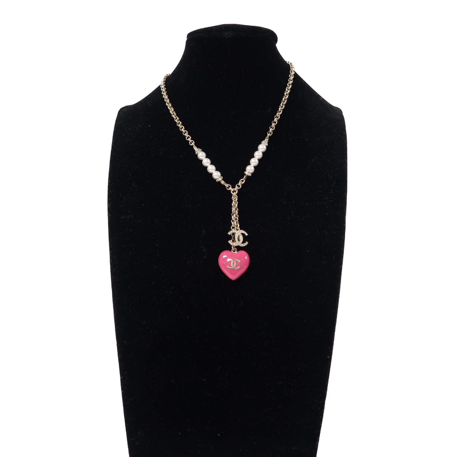 CHANEL 金屬Necklace項鍊金色