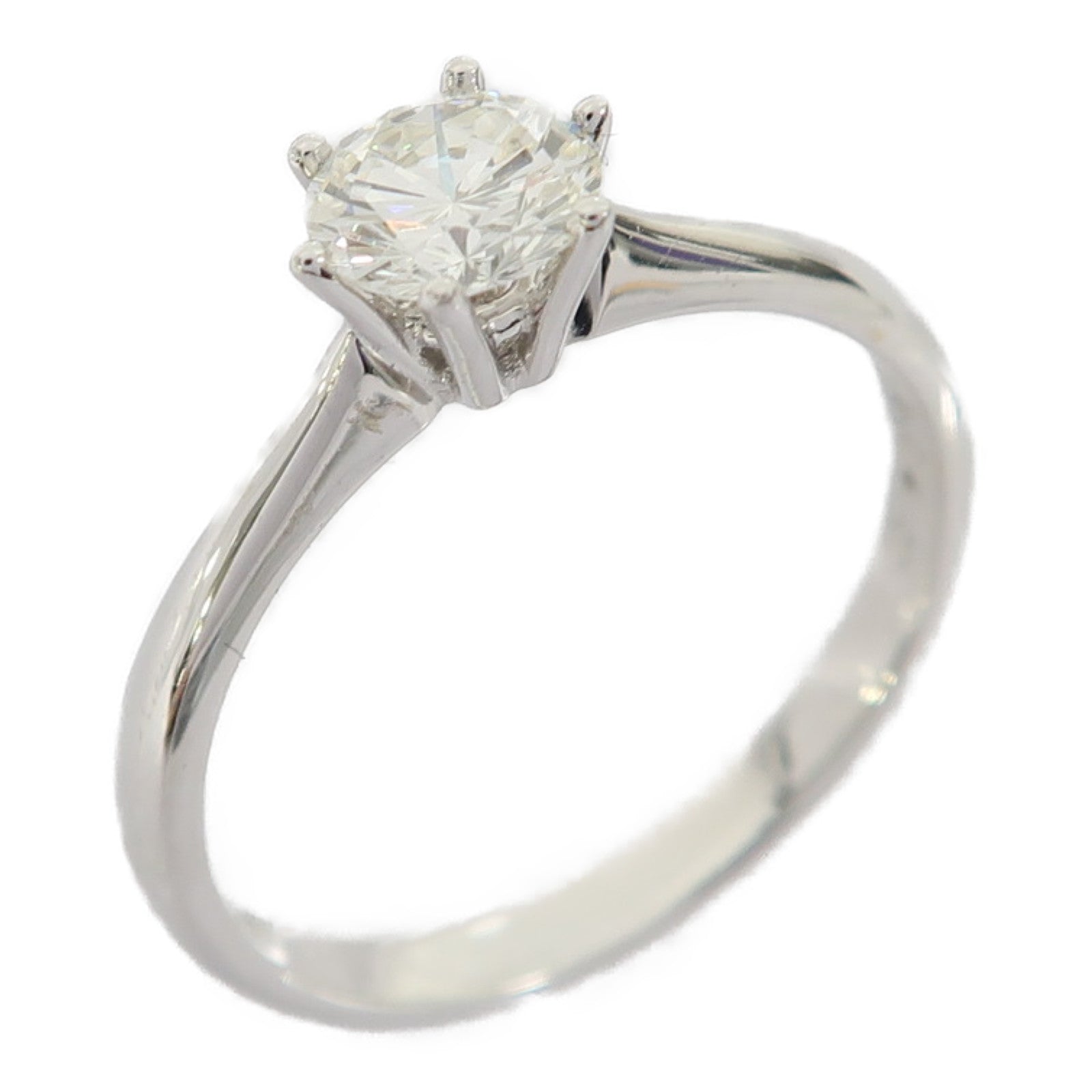 JEWELRY 【激減優惠】18K白金Diamond 2.3g 0.54ct鑽石戒指US#6.5