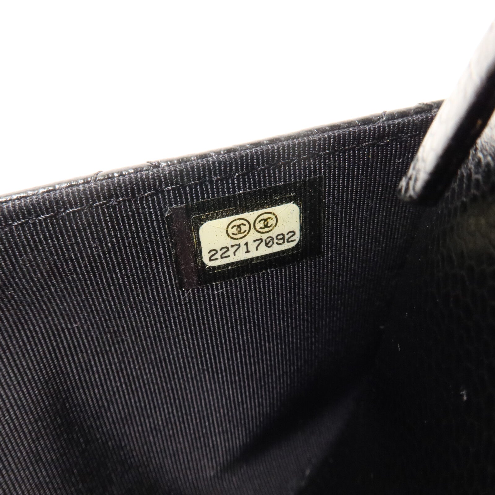 CHANEL 牛皮皮革WOC Wallet On Chain鏈帶肩背袋