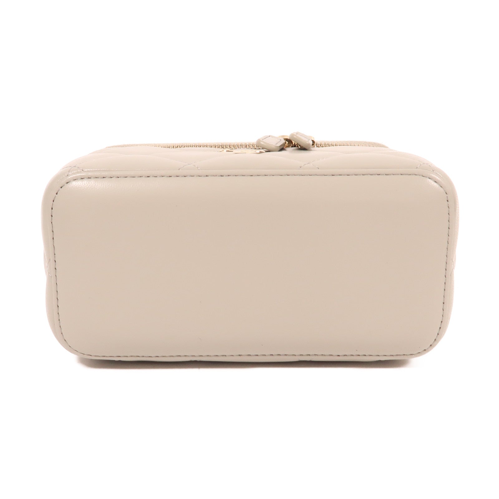 CHANEL【激減優惠】 羊皮皮革Vanity Case金扣鏈帶肩背袋