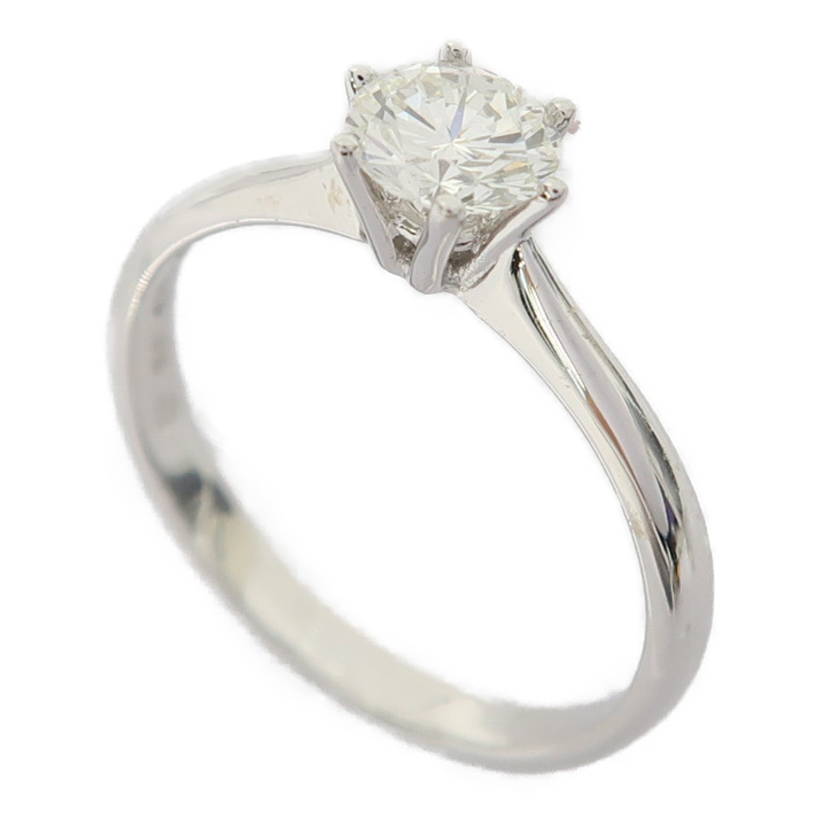 JEWELRY 【激減優惠】18K白金Diamond 2.3g 0.54ct鑽石戒指US#6.5