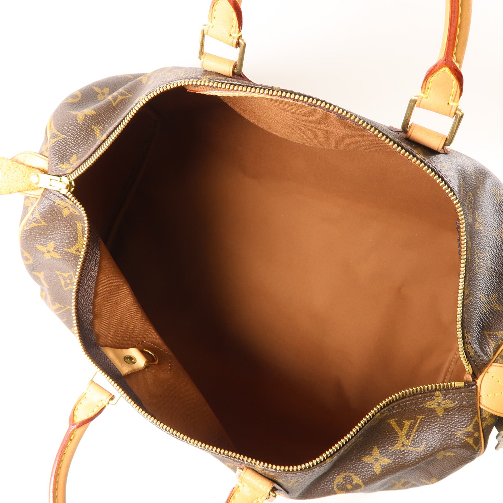 LOUIS VUITTON 【激減優惠】Monogram Speedy 40金扣手挽袋啡色