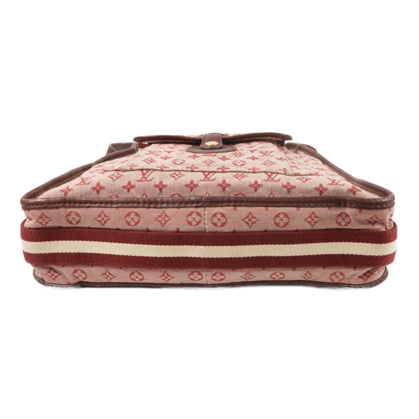 LOUIS VUITTON Monogram Mini Lin Mini Besace Mary 金扣肩背袋Kate
