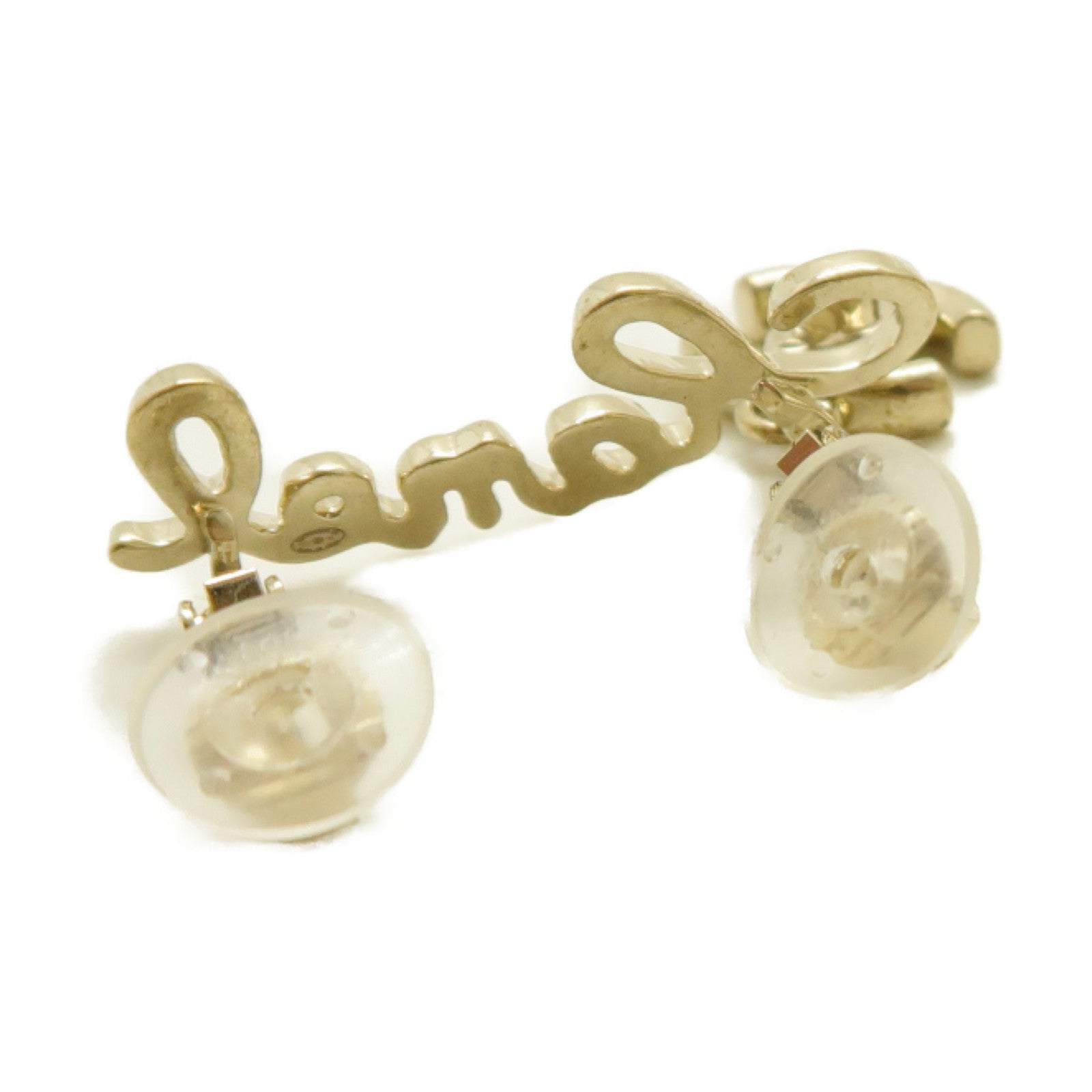 CHANEL 金屬Earrings耳環金色