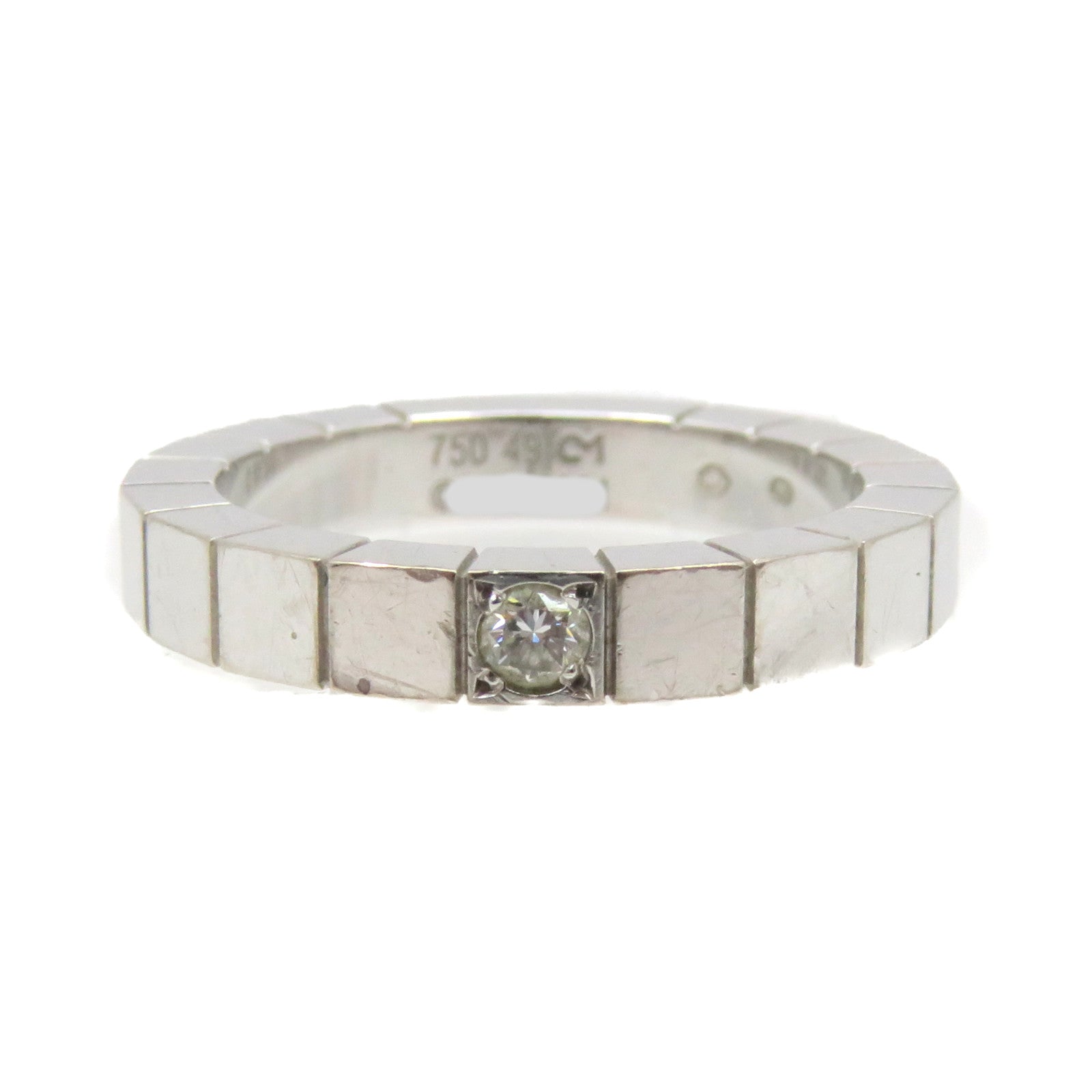 CARTIER **【激減優惠】K18白金Raniere Ring戒指#49