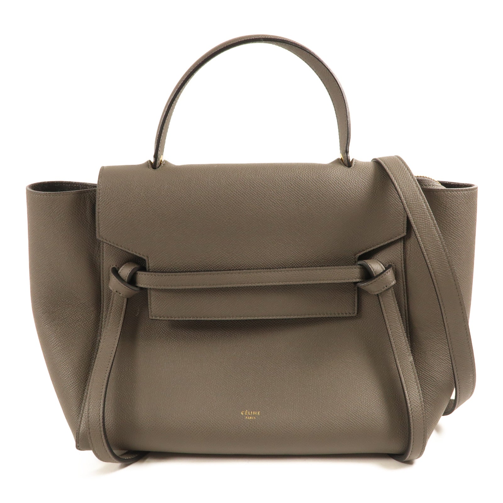 CELINE 牛皮皮革Belt Bag金扣手挽肩背兩用袋