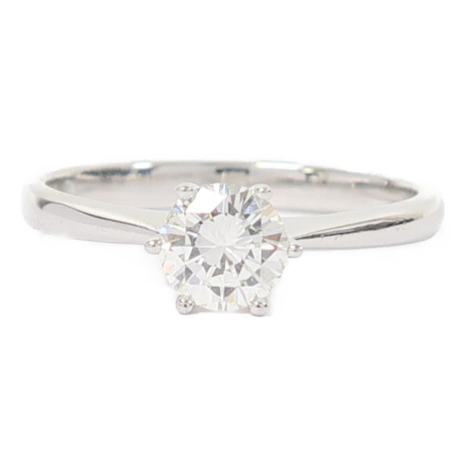 JEWELRY 【激減優惠】18K白金Diamond 2.3g 0.54ct鑽石戒指US#6.5