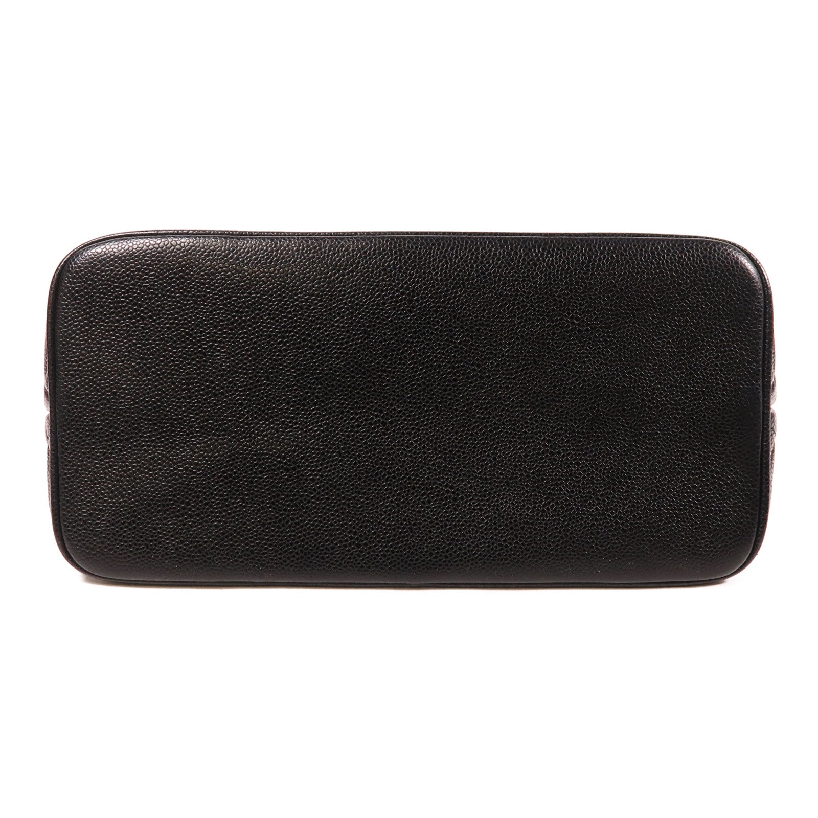 CHANEL 牛皮皮革Tote Bag銀扣手挽袋