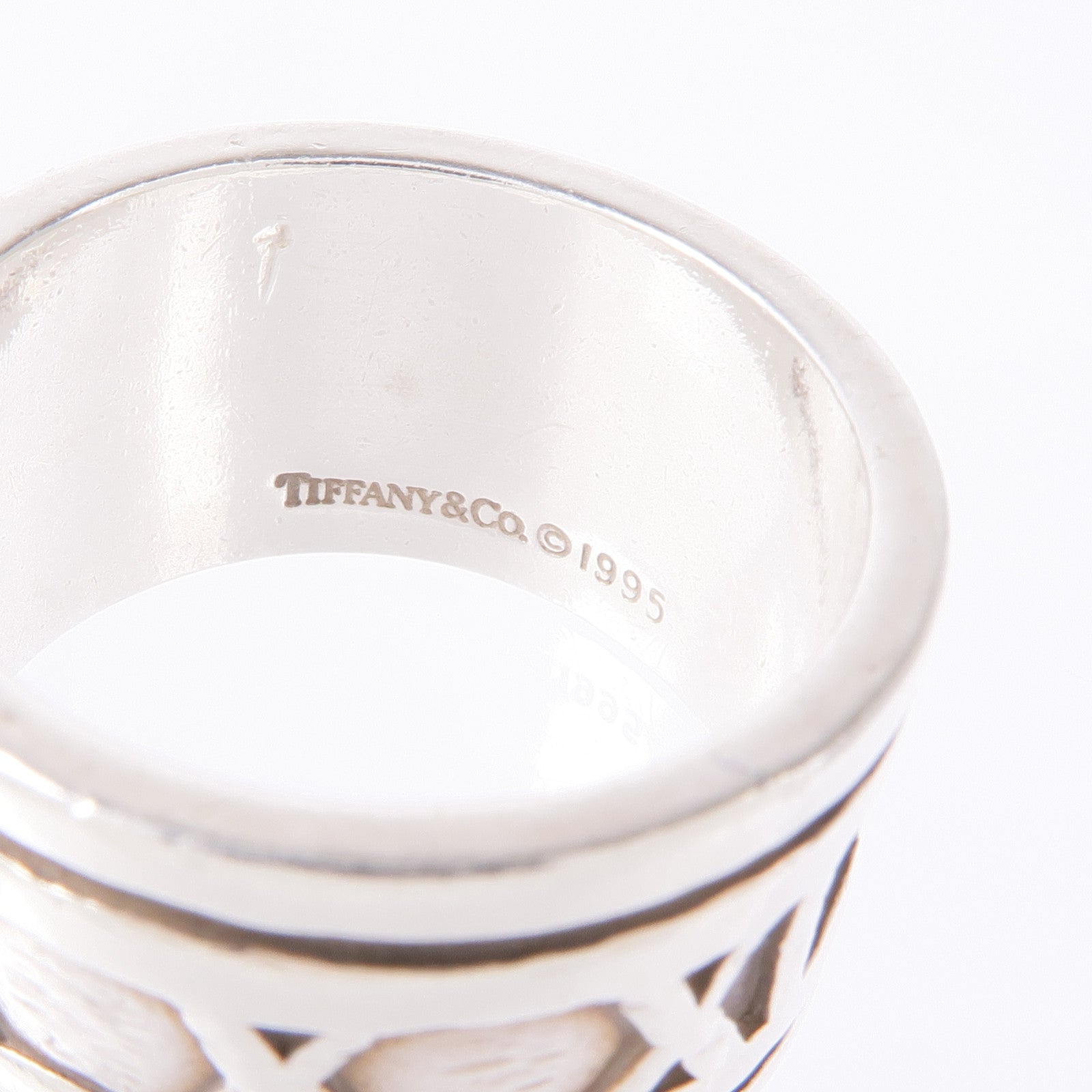 TIFFANY＆CO 【激減優惠】925純銀Silver Ring戒指US#7