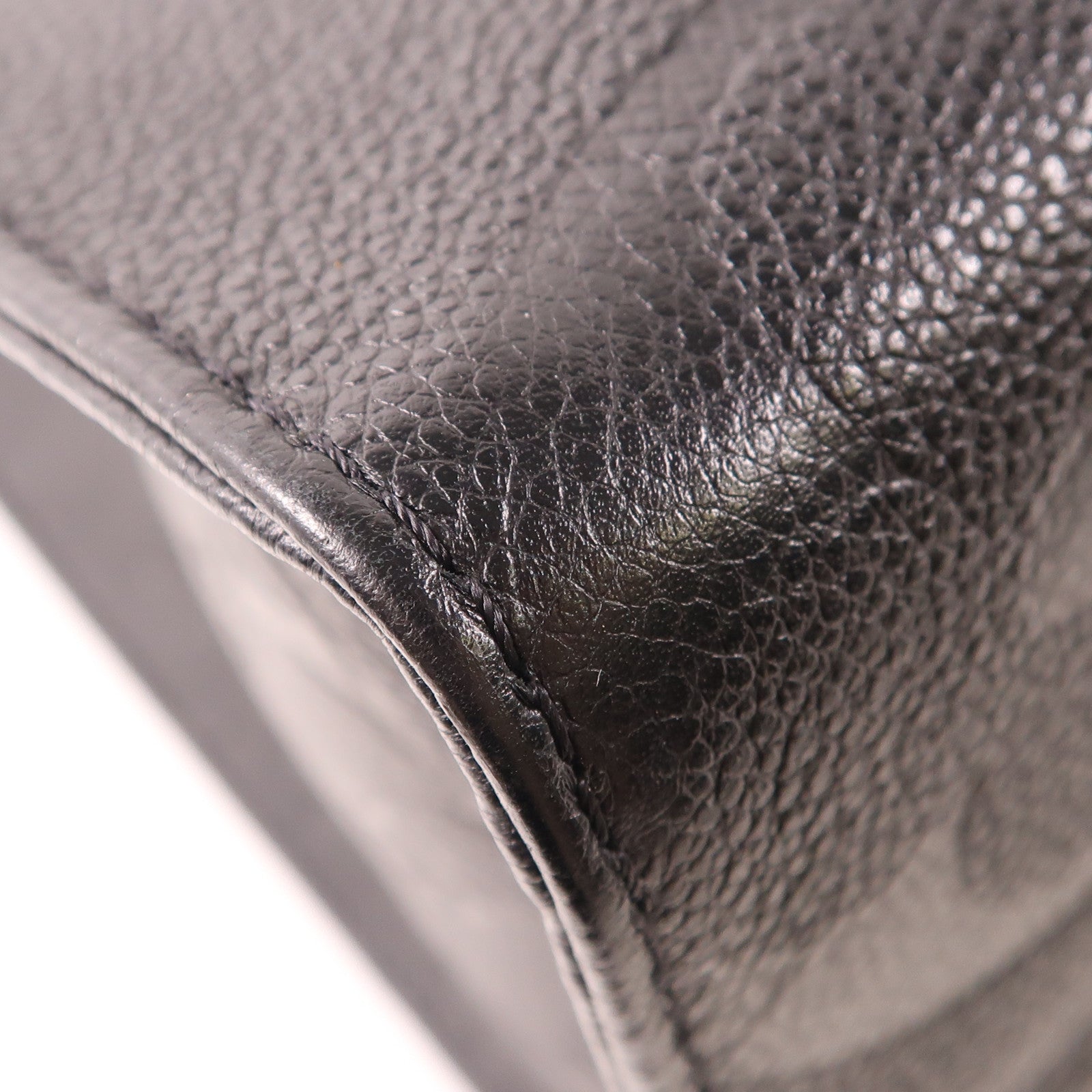 LOUIS VUITTON Monogram Empreinte On The Go MM金扣手挽肩背兩用袋