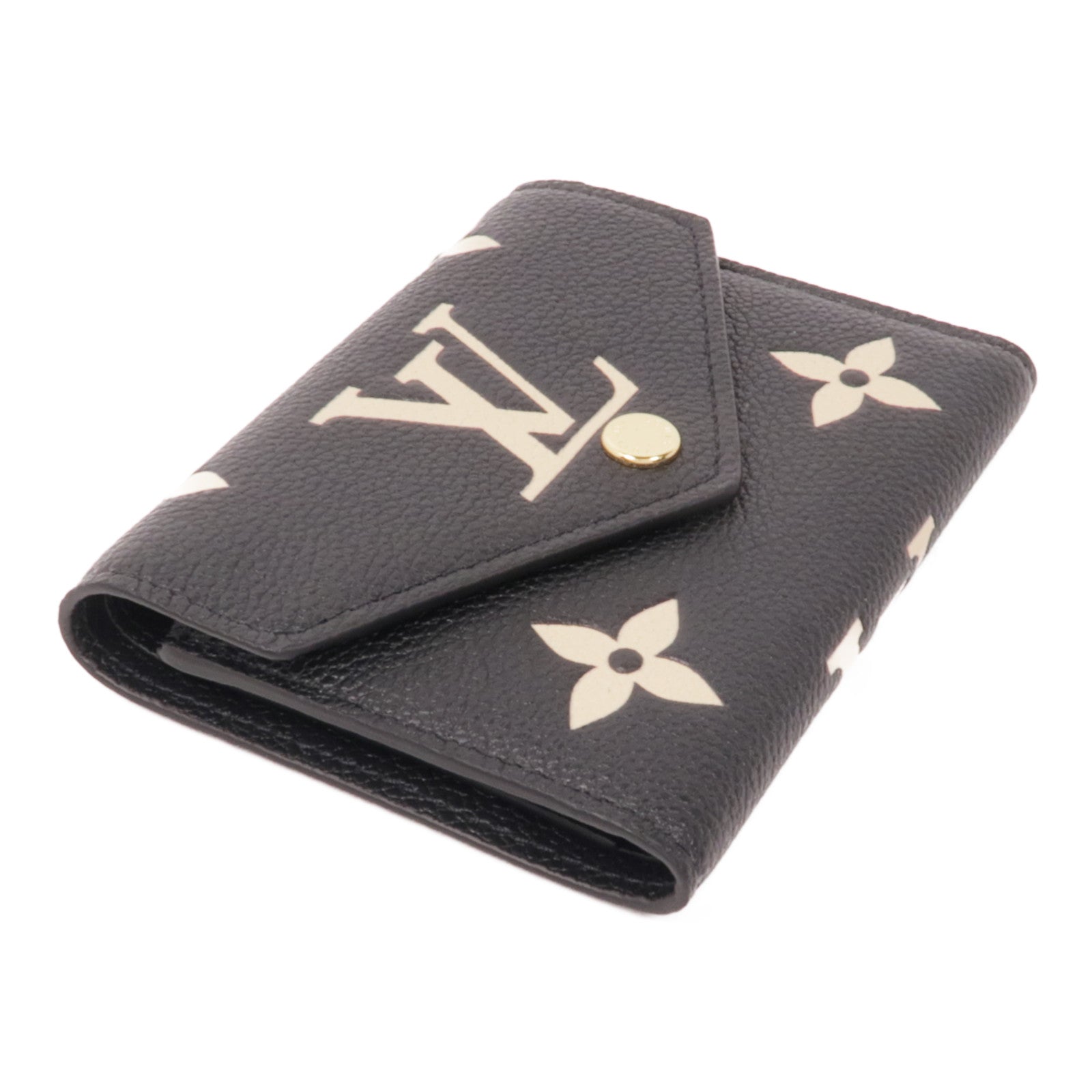 LOUIS VUITTON Monogram Empreinte Victorine Wallet金扣錢包