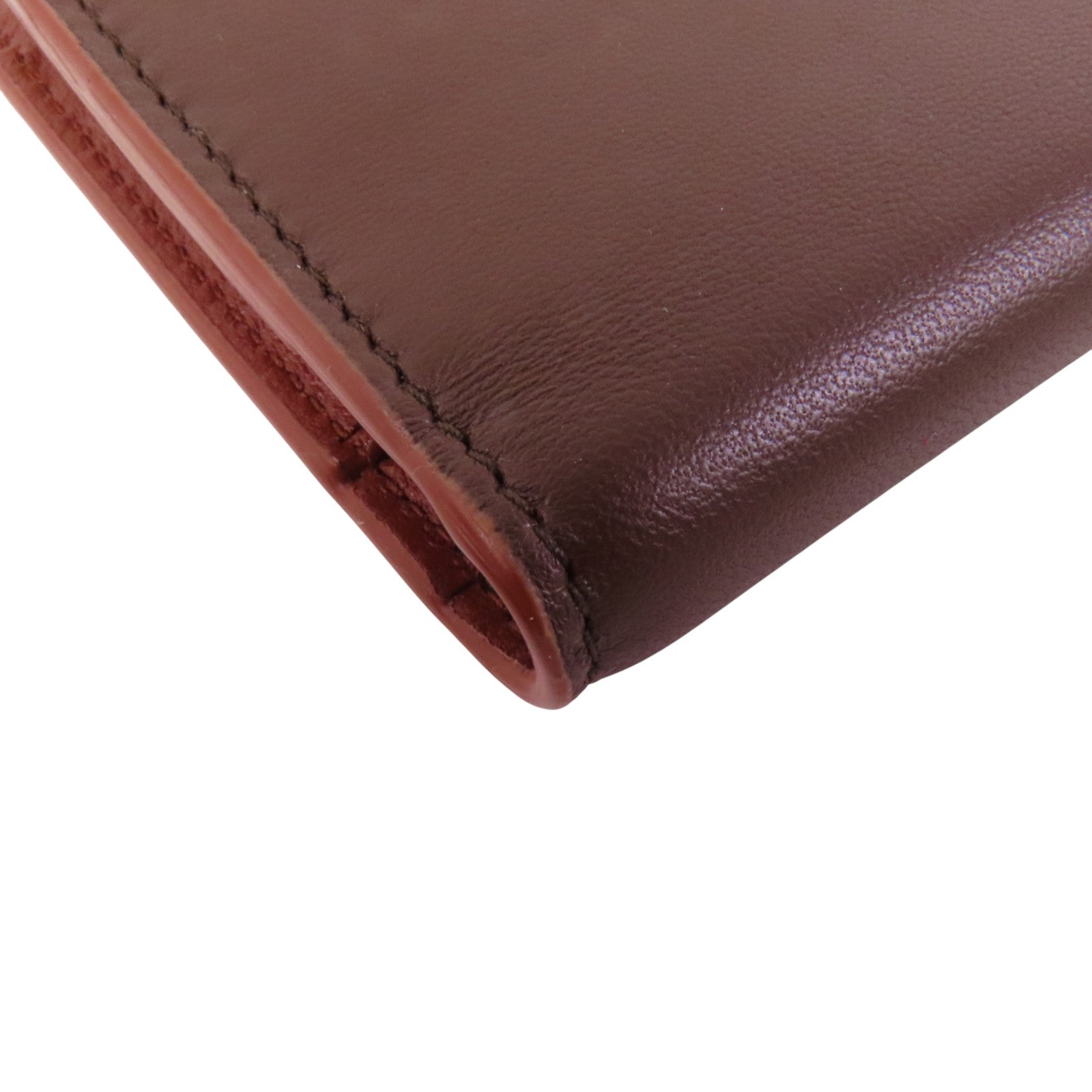 BOTTEGA VENETA 牛皮皮革Pocket Book Wallet金扣短錢包