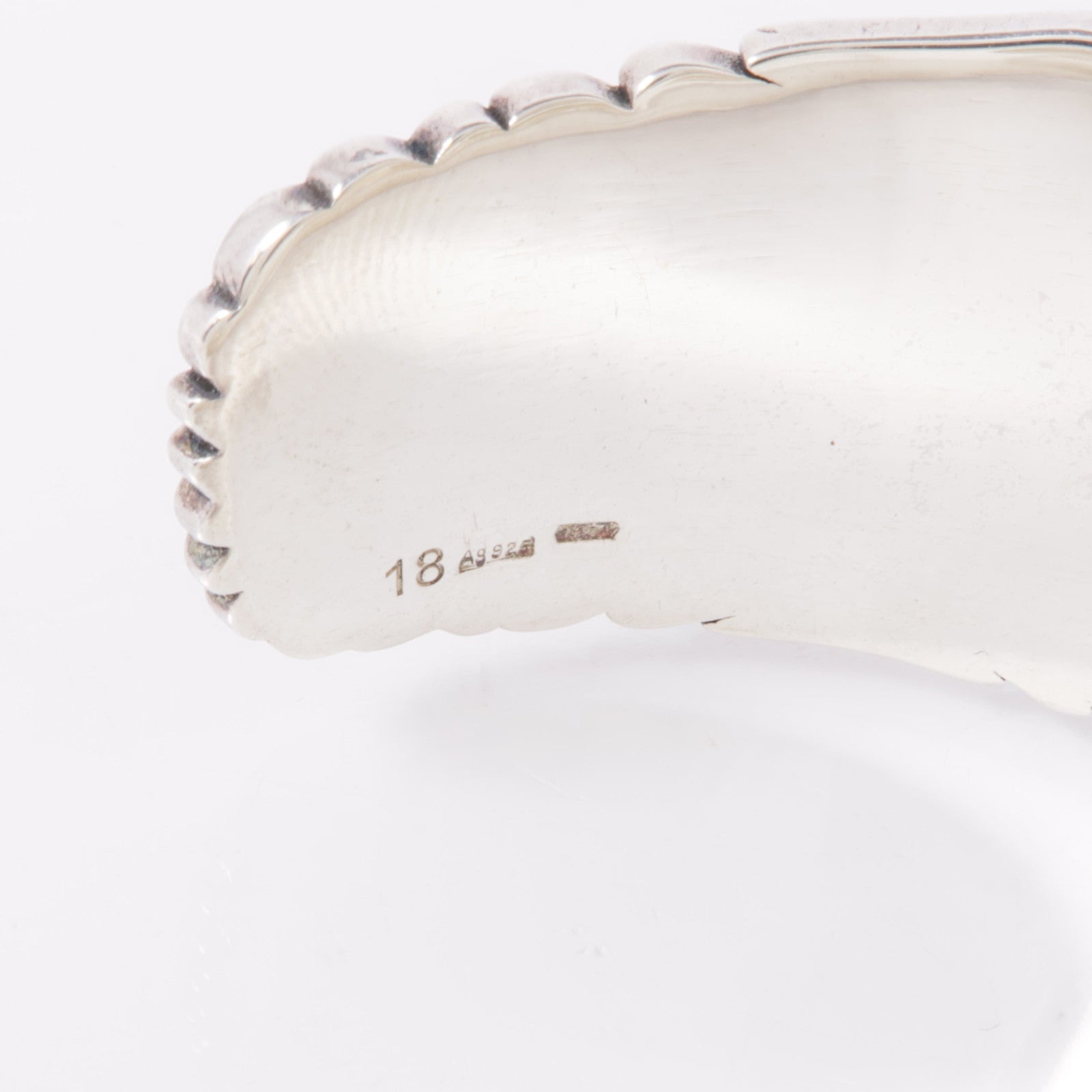 GUCCI 925純銀Garden Resin Cuff Bracelet手鐲