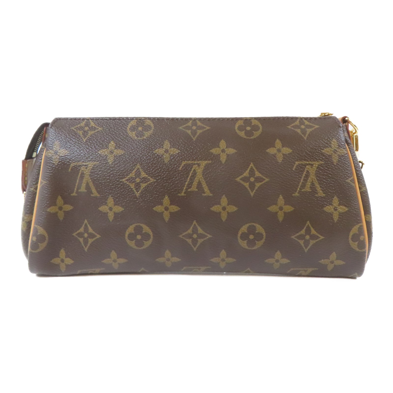 LOUIS VUITTON Monogram Eva金扣手挽肩背兩用袋啡色