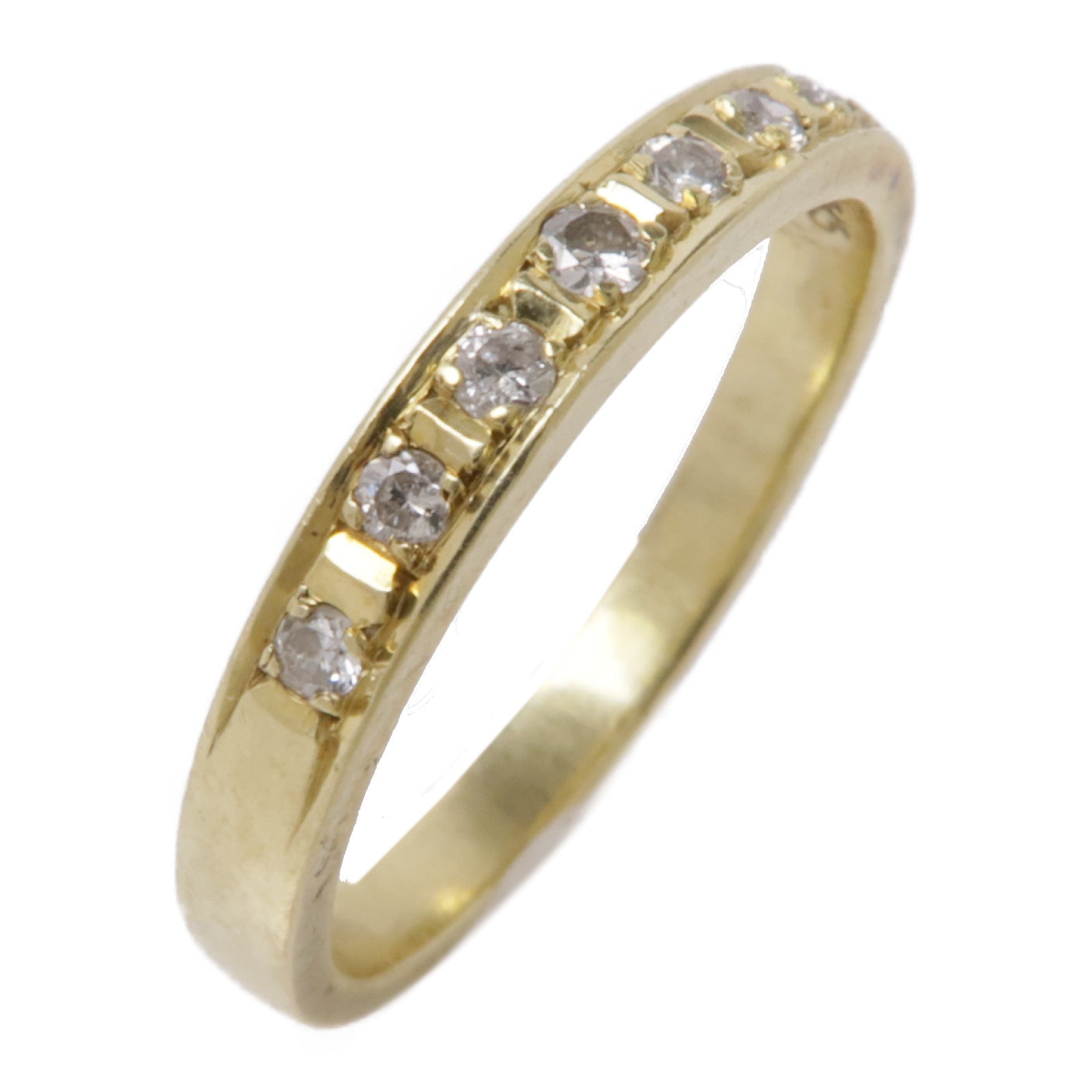 JEWELRY 14K黄金Diamond Ring鑽石戒指US#6