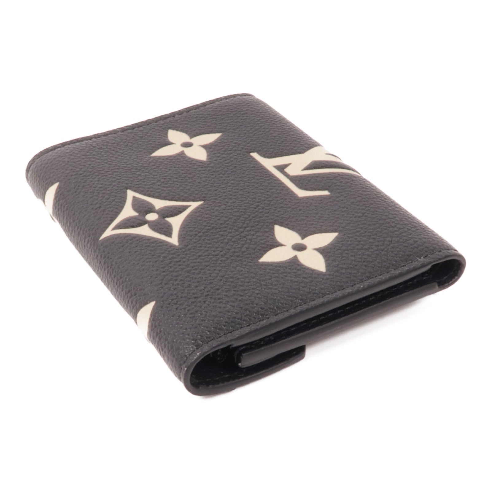LOUIS VUITTON Monogram Empreinte Victorine Wallet金扣錢包