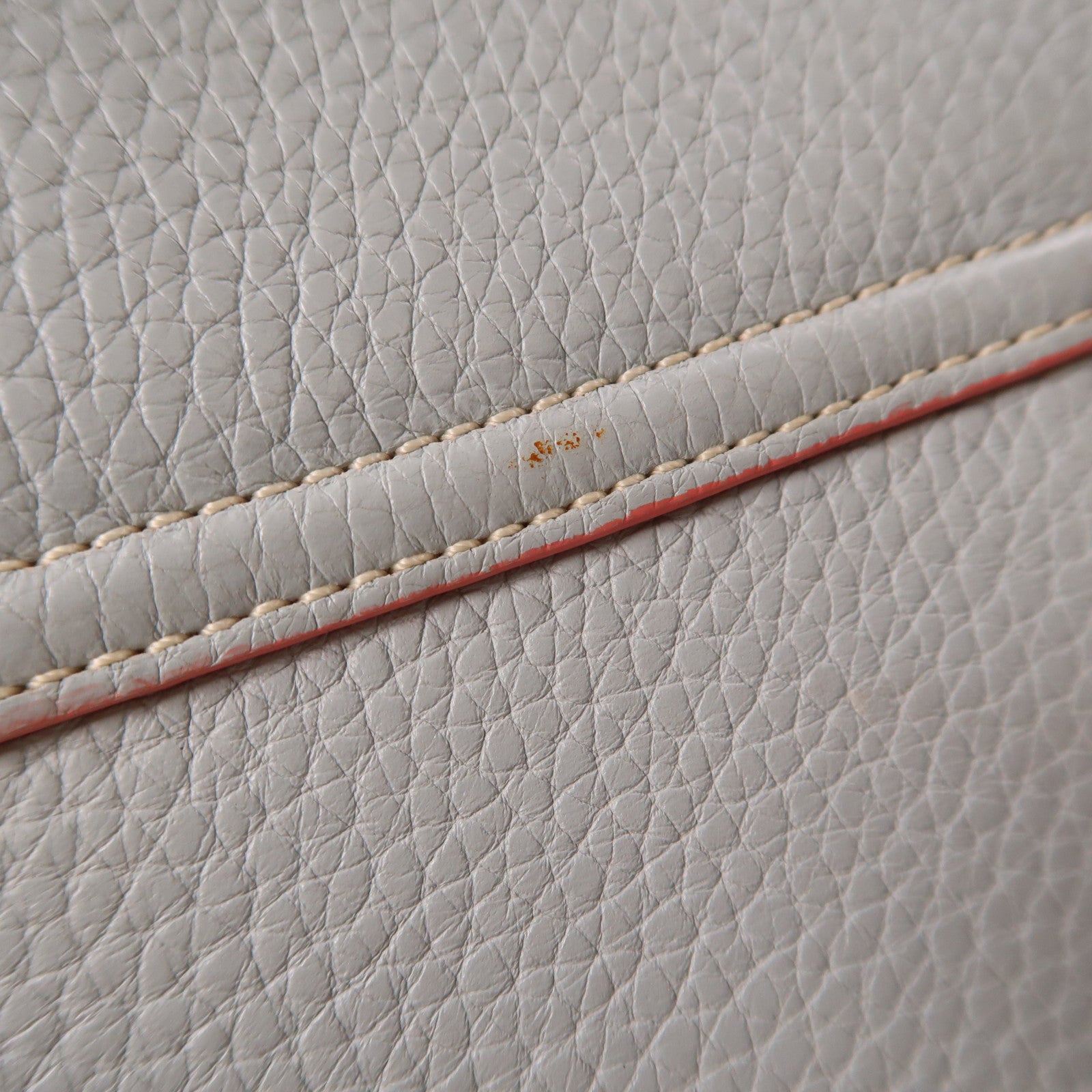 LOEWE SHW Shoulder Bag Calfskin Leather Light Blue