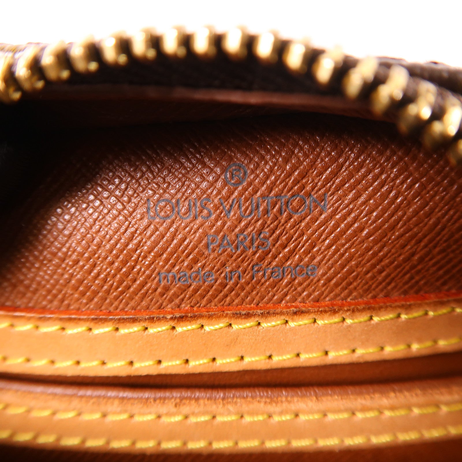 LOUIS VUITTON Monogram Blois金扣肩背袋棕色