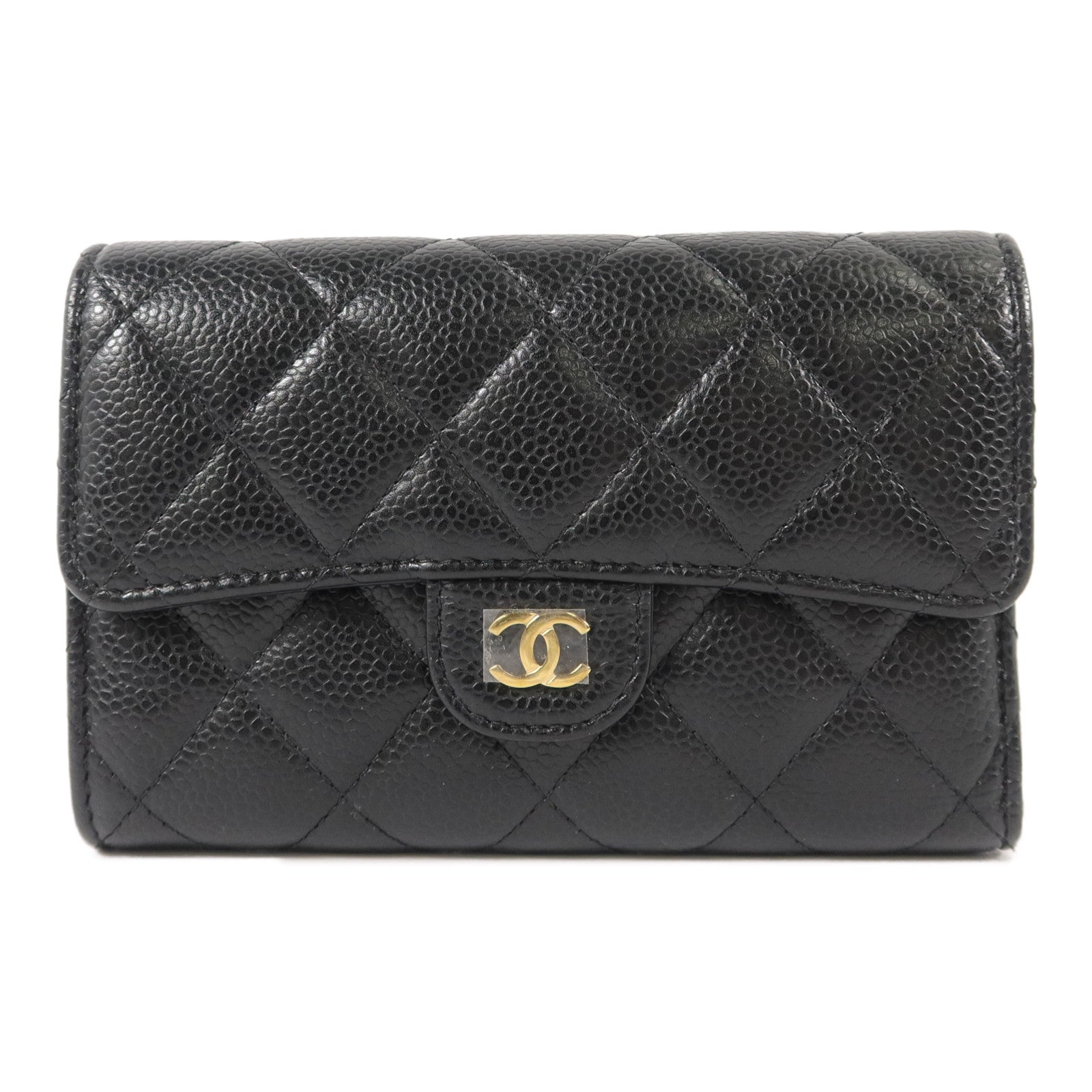 CHANEL 牛皮皮革Classic Medium Flap Wallet錢包