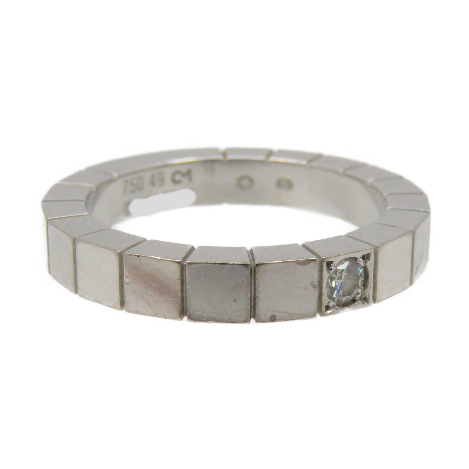CARTIER **【激減優惠】K18白金Raniere Ring戒指#49
