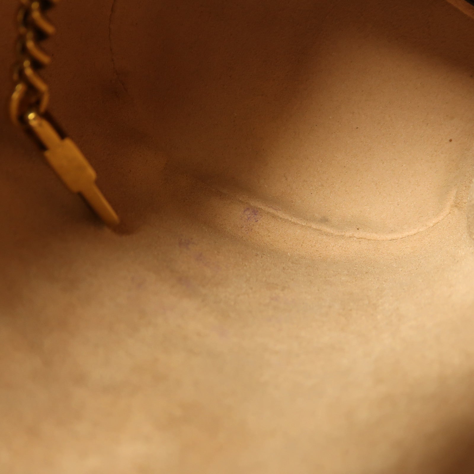 GUCCI 牛皮皮革GG Marmont Bucket金扣鏈帶肩背袋