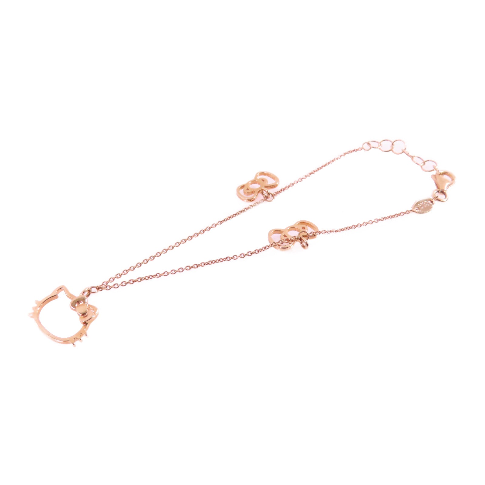 JEWELRY 【激減優惠】18K玫瑰金Hello Kitty Bracelet手鏈