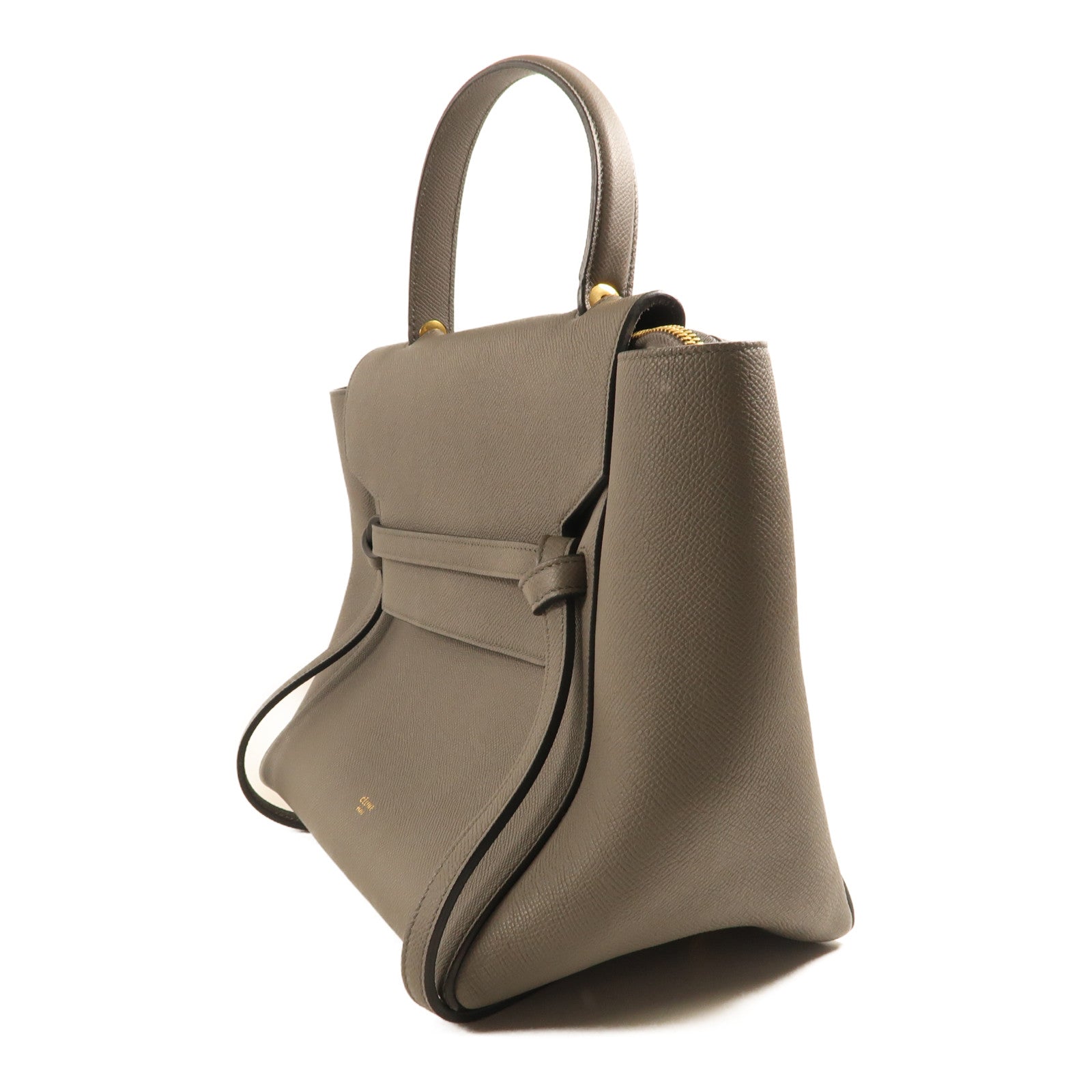 CELINE 牛皮皮革Belt Bag金扣手挽肩背兩用袋