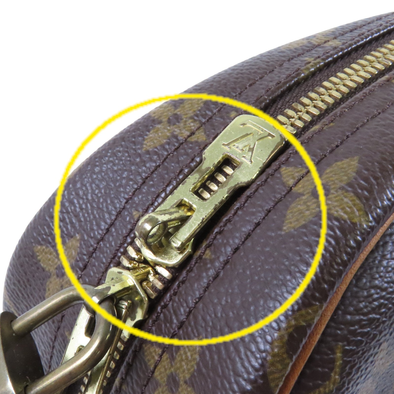 LOUIS VUITTON Monogram Trouville金扣手挽袋