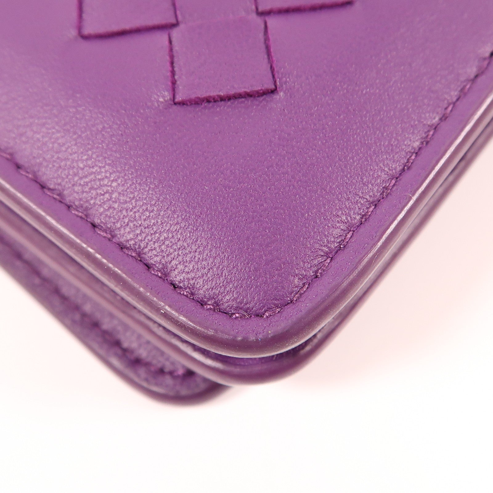 BOTTEGA VENETA 【激減優惠】牛皮皮革Wallet On Chain鏈帶肩背袋