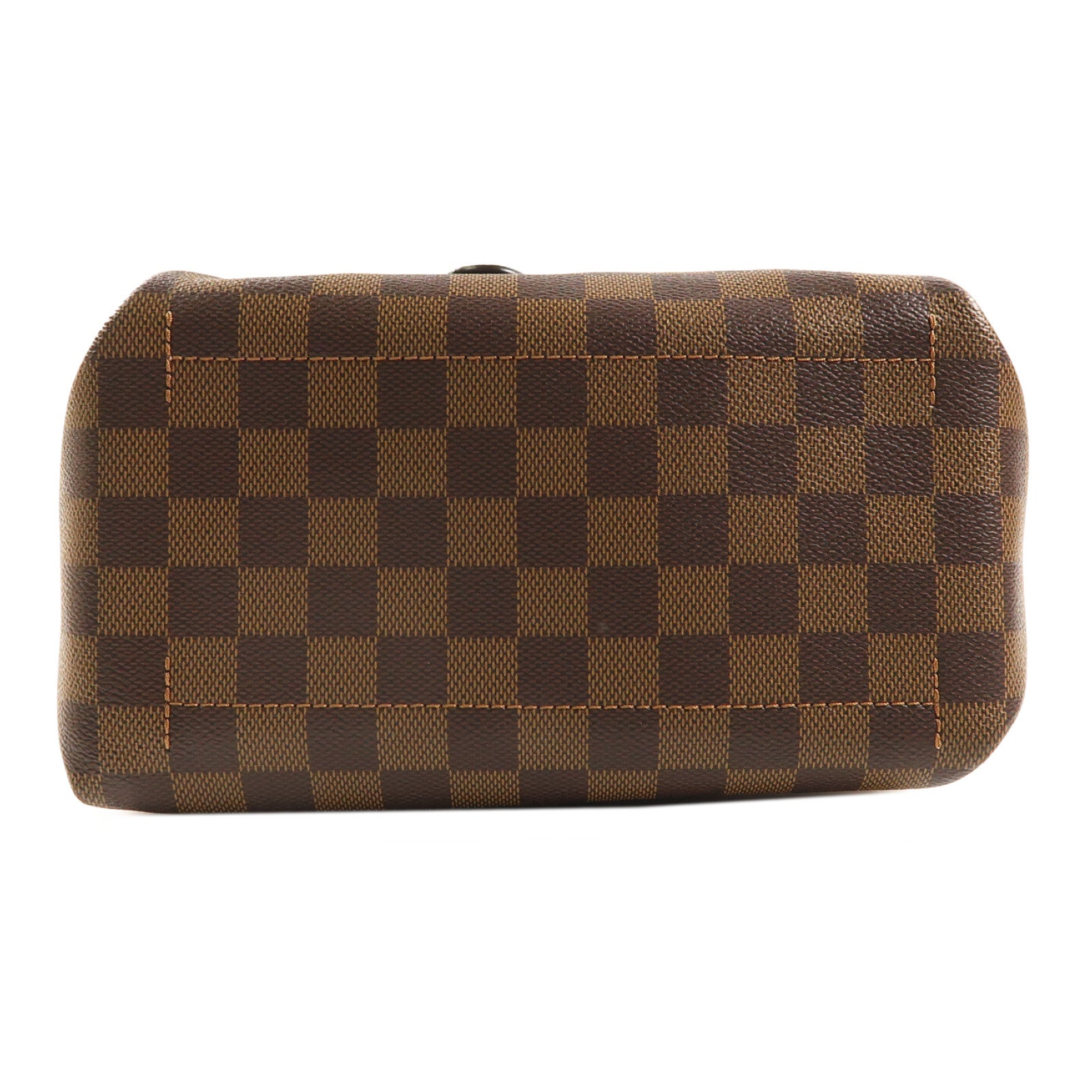 LOUIS VUITTON 【激減優惠】Damier Belmont NV PM金扣手挽肩背兩用袋啡色