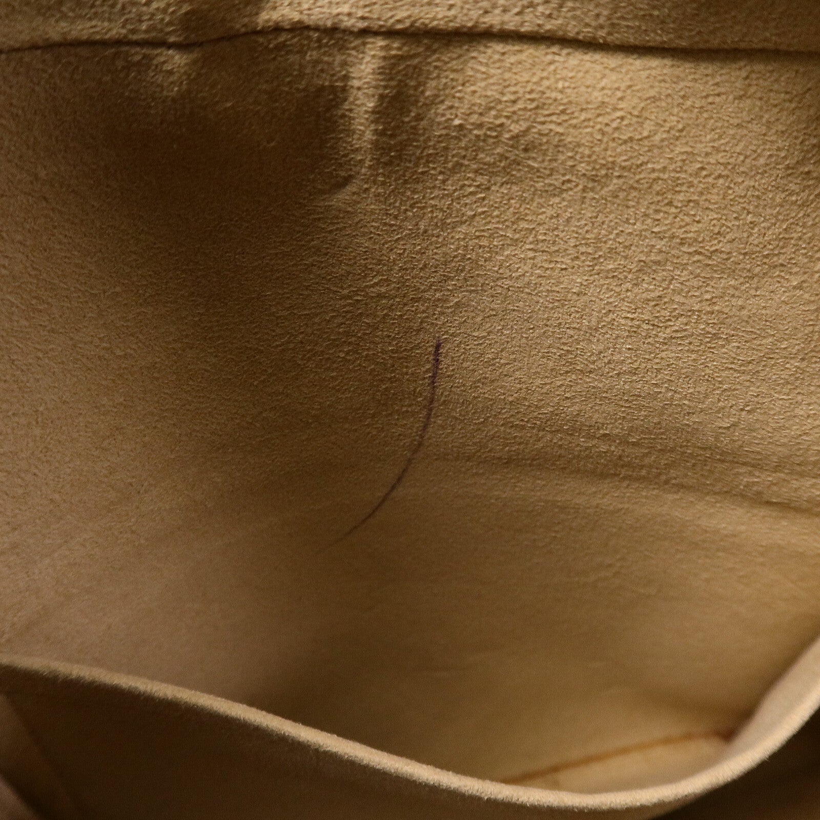 LOUIS VUITTON Monogram Cite GM金扣肩背袋棕色