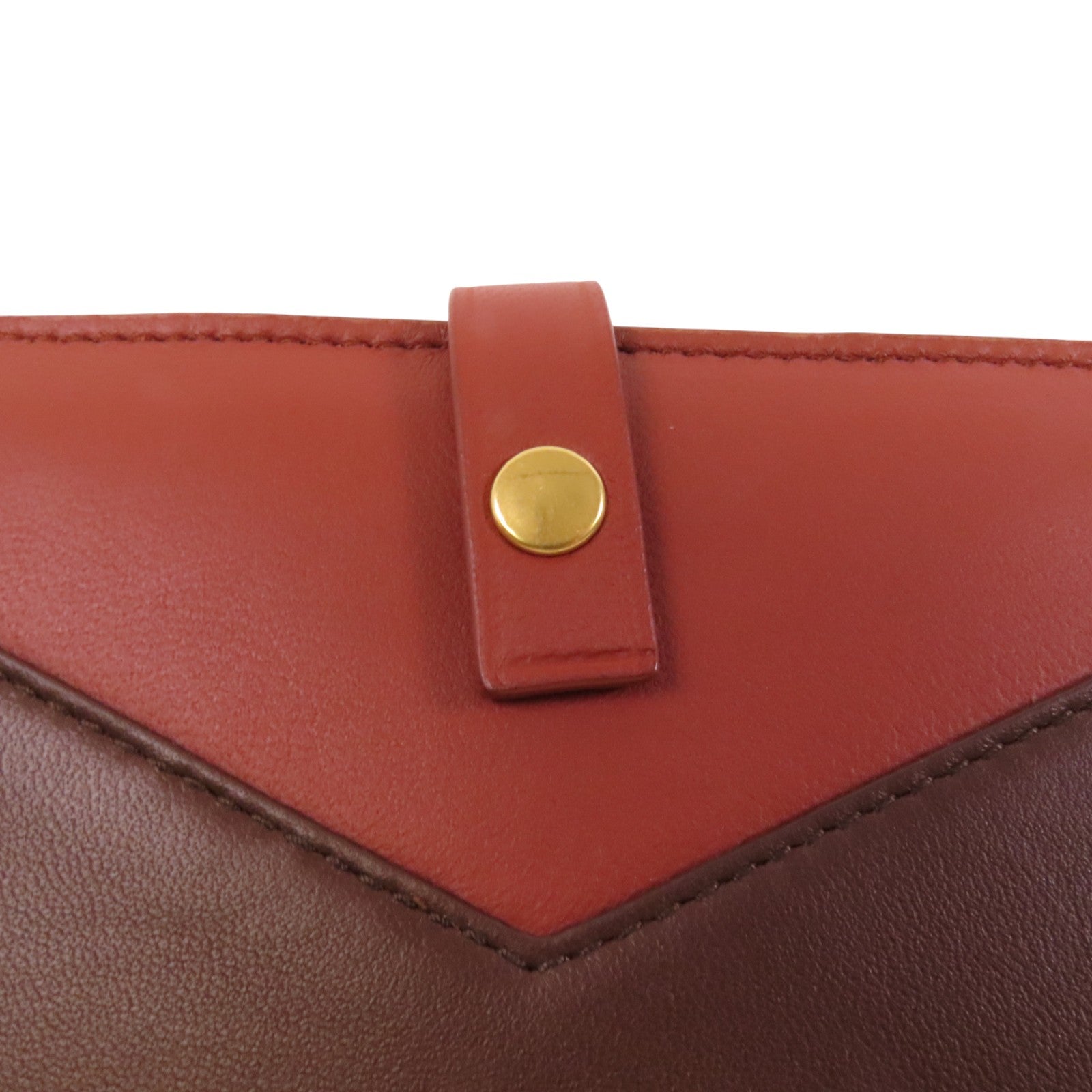 BOTTEGA VENETA 牛皮皮革Pocket Book Wallet金扣短錢包