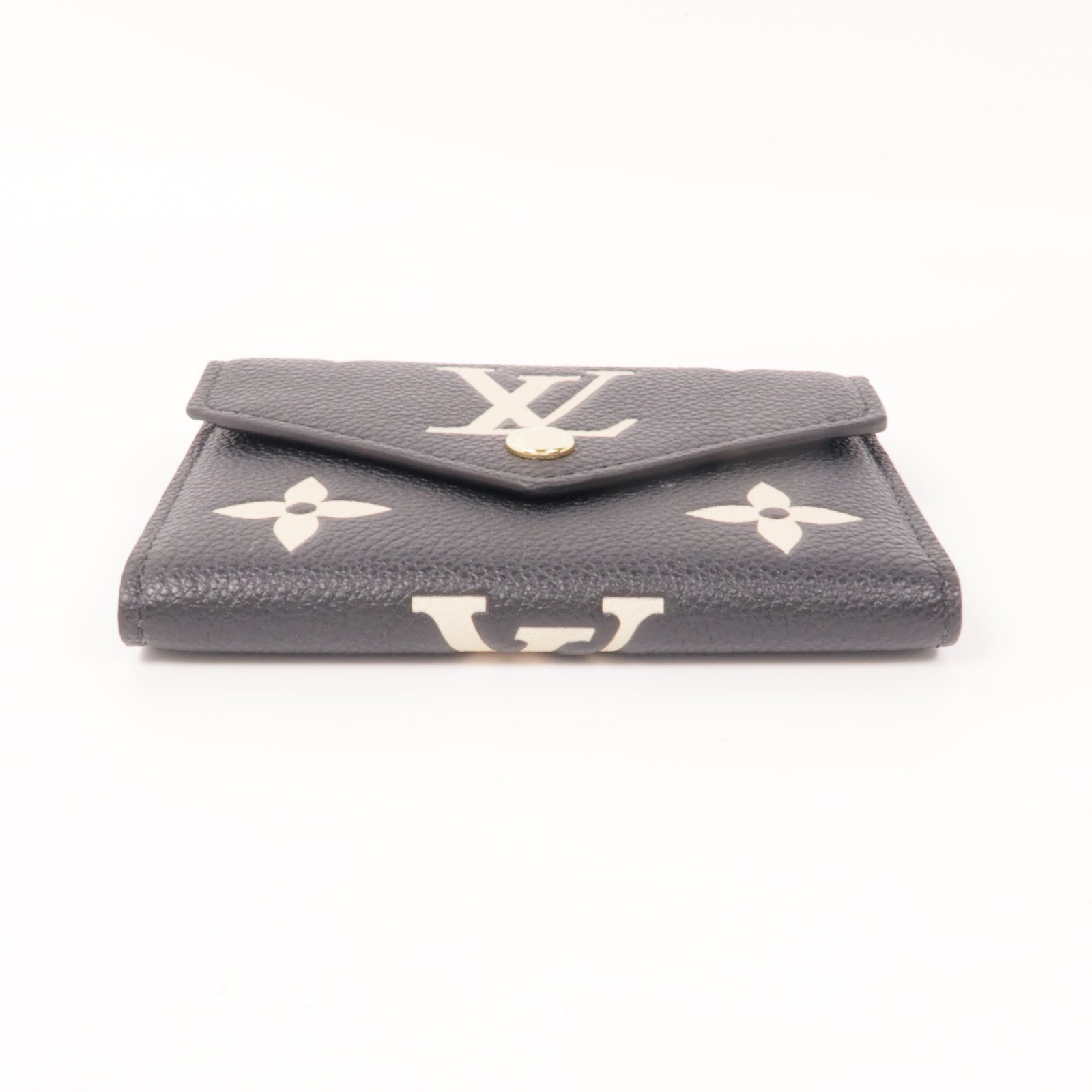 LOUIS VUITTON Monogram Empreinte Victorine Wallet金扣錢包