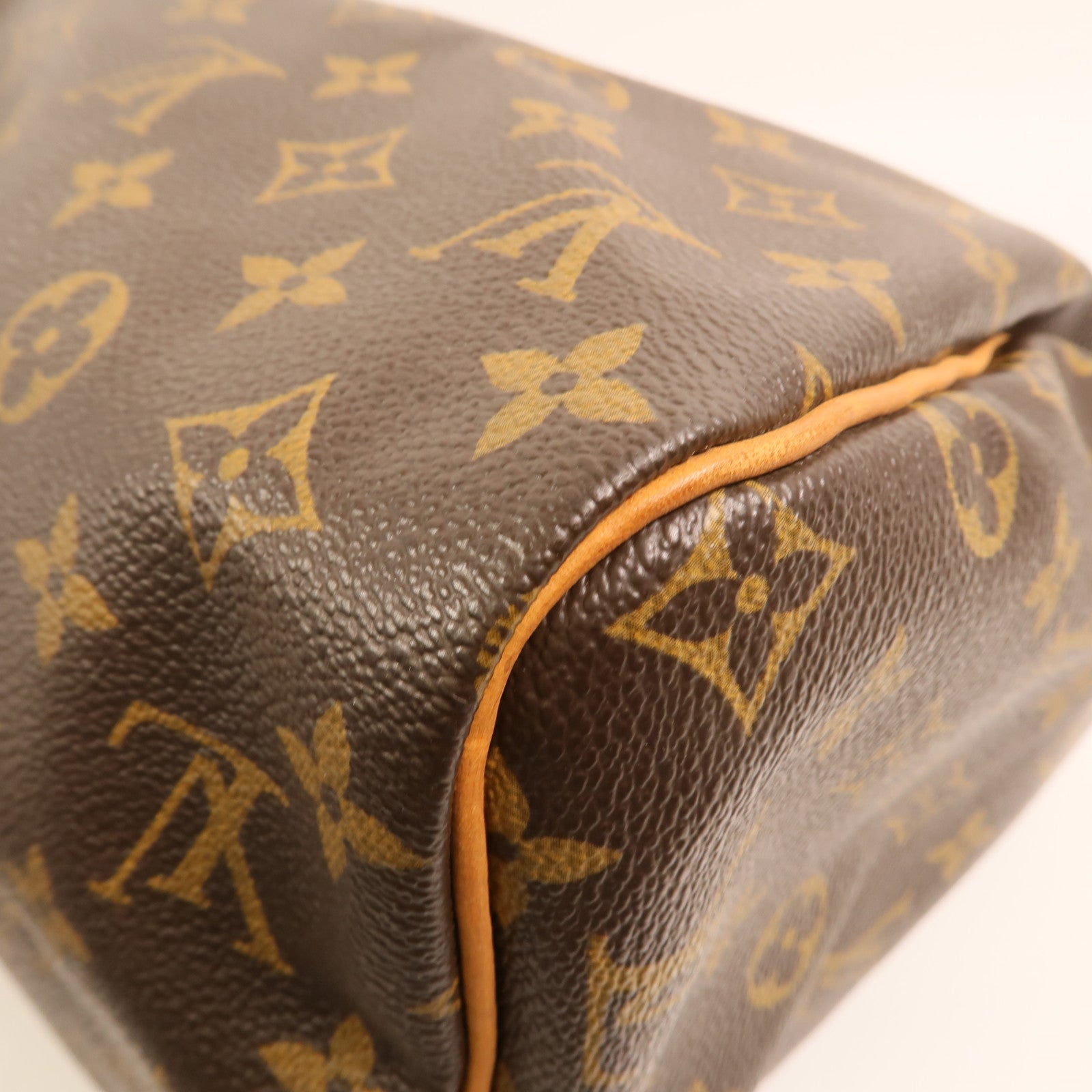 LOUIS VUITTON Monogram Speedy 30金扣手挽袋