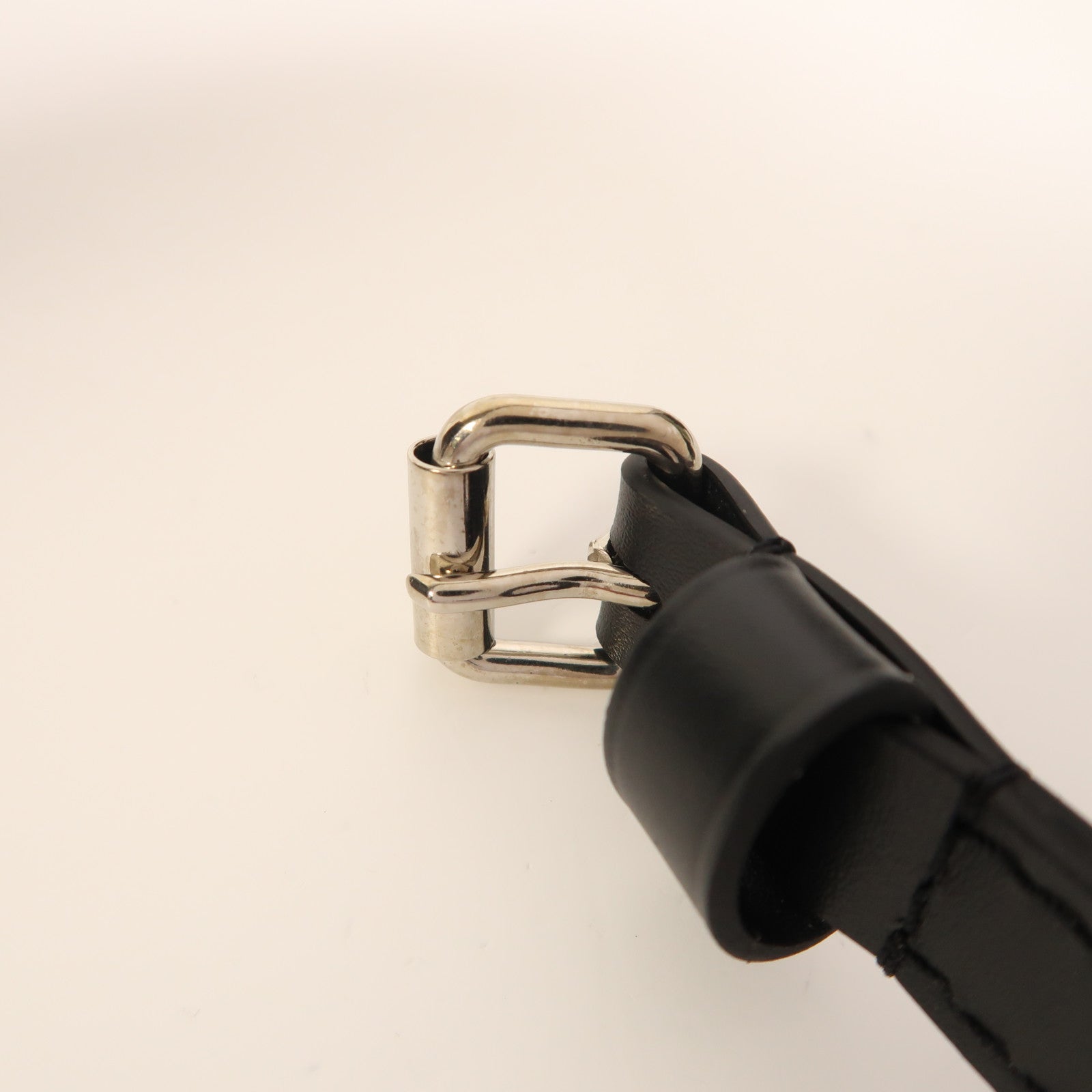 LOUIS VUITTON 牛皮皮革/PVC Petite Valise銀扣手挽肩背兩用袋