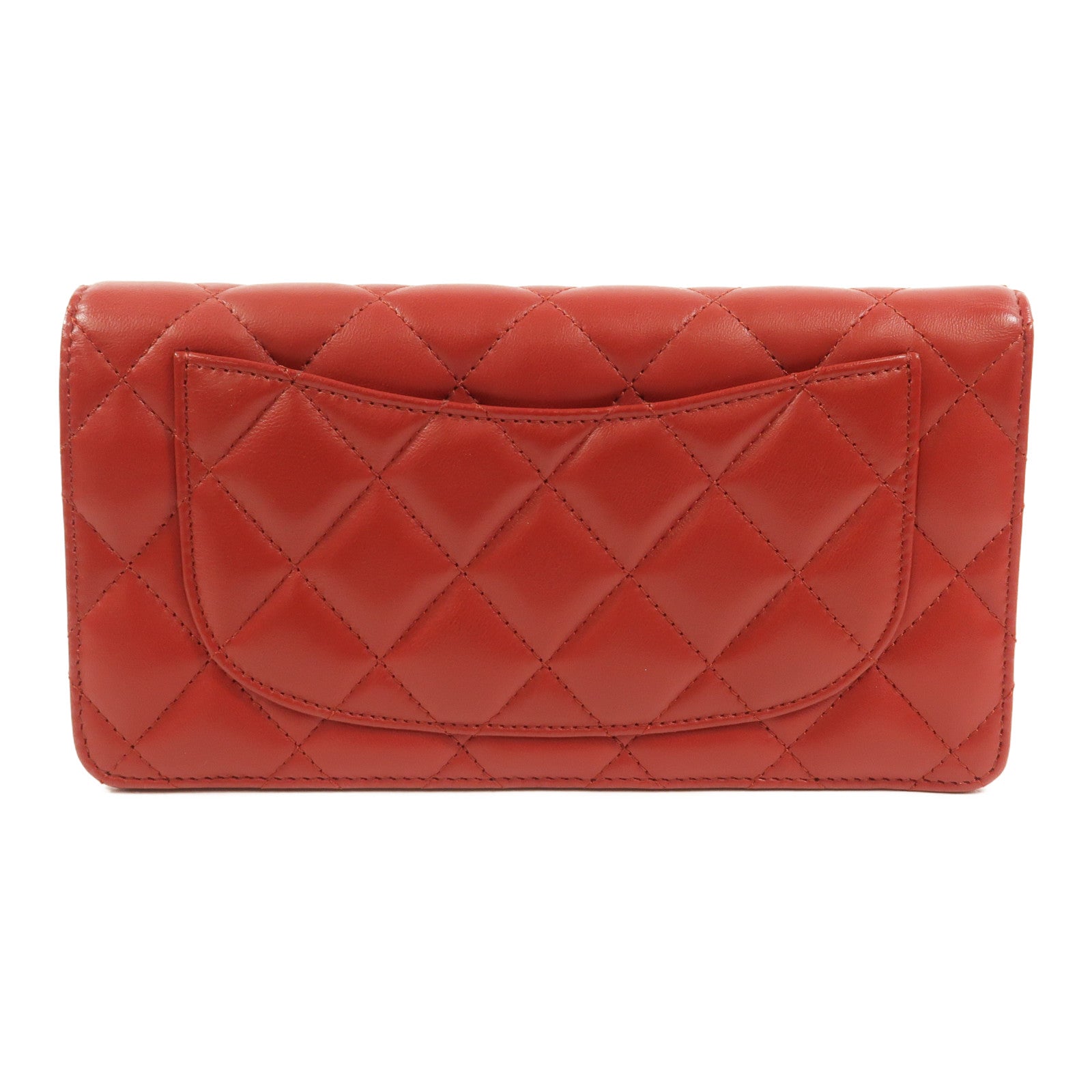 CHANEL 羊皮皮革Long Wallet長錢包