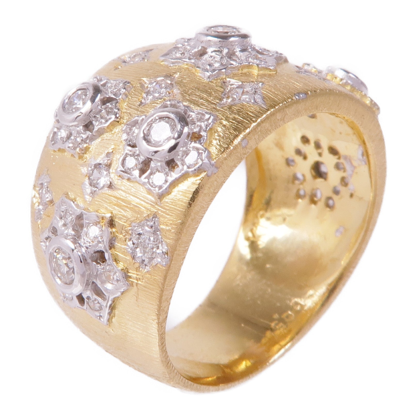 JEWELRY 18K黃金/白金Diamond Ring鑽石戒指US#5.25