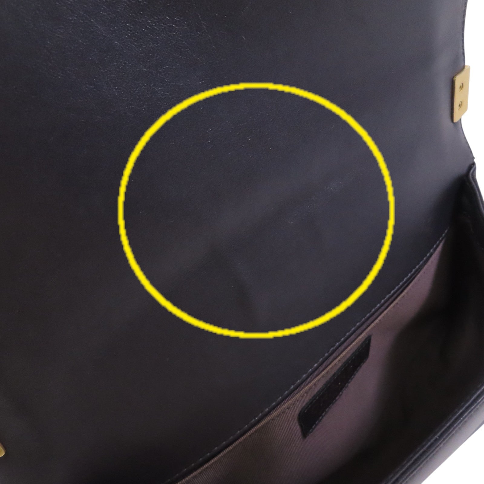 CHANEL 【激減優惠】牛皮皮革Boy Chanel 25金扣鏈帶肩背袋