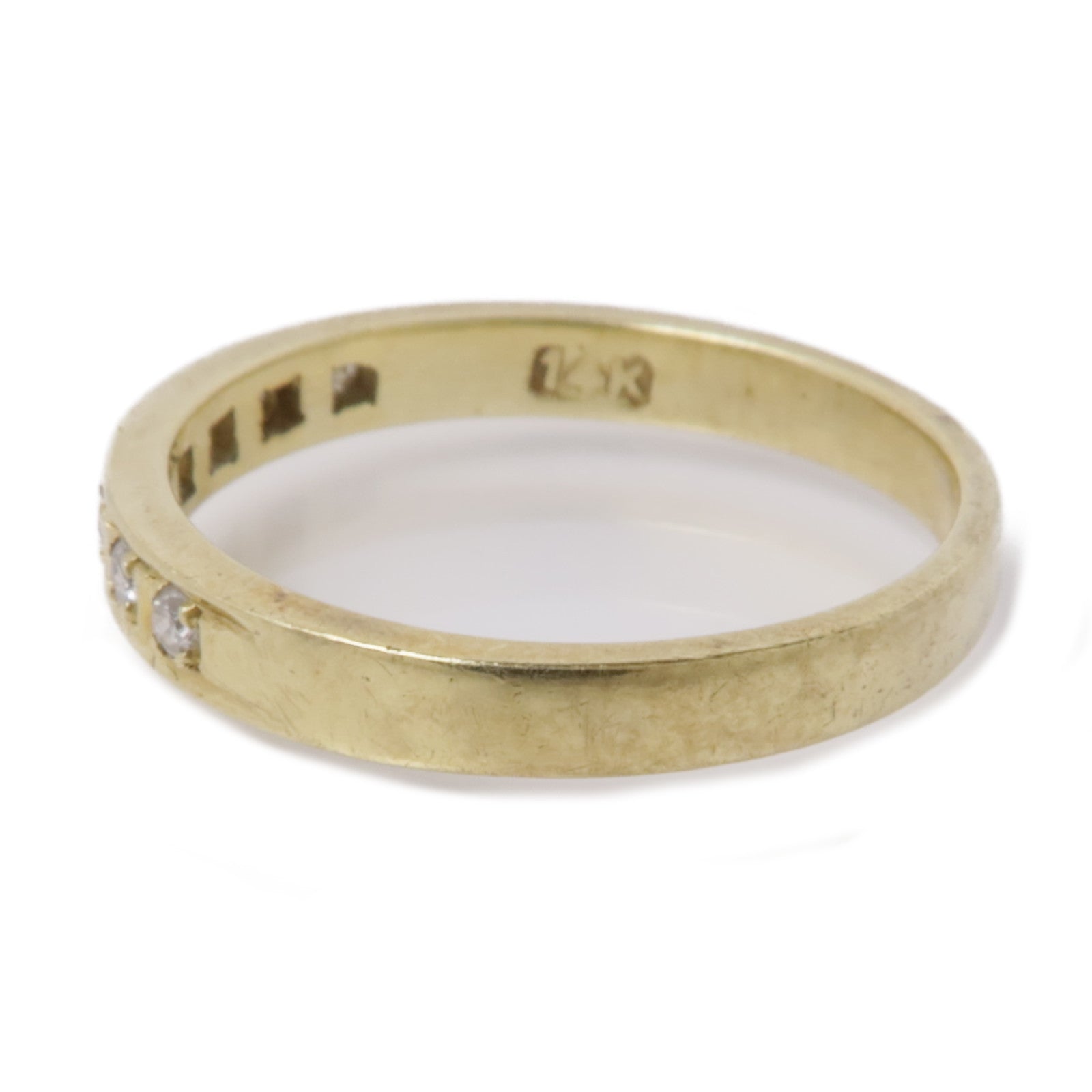 JEWELRY 14K黄金Diamond Ring鑽石戒指US#6