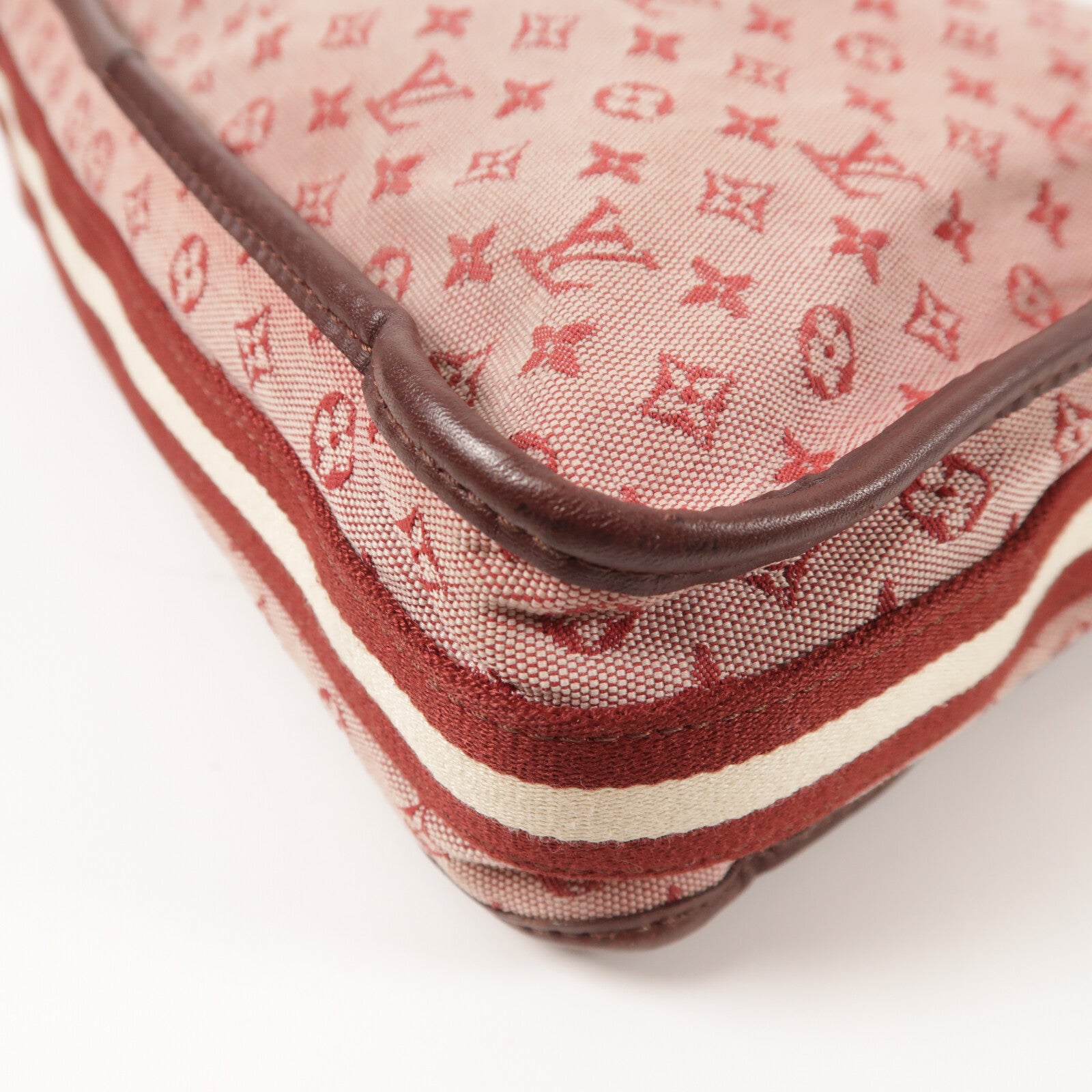 LOUIS VUITTON Monogram Mini Lin Mini Besace Mary 金扣肩背袋Kate