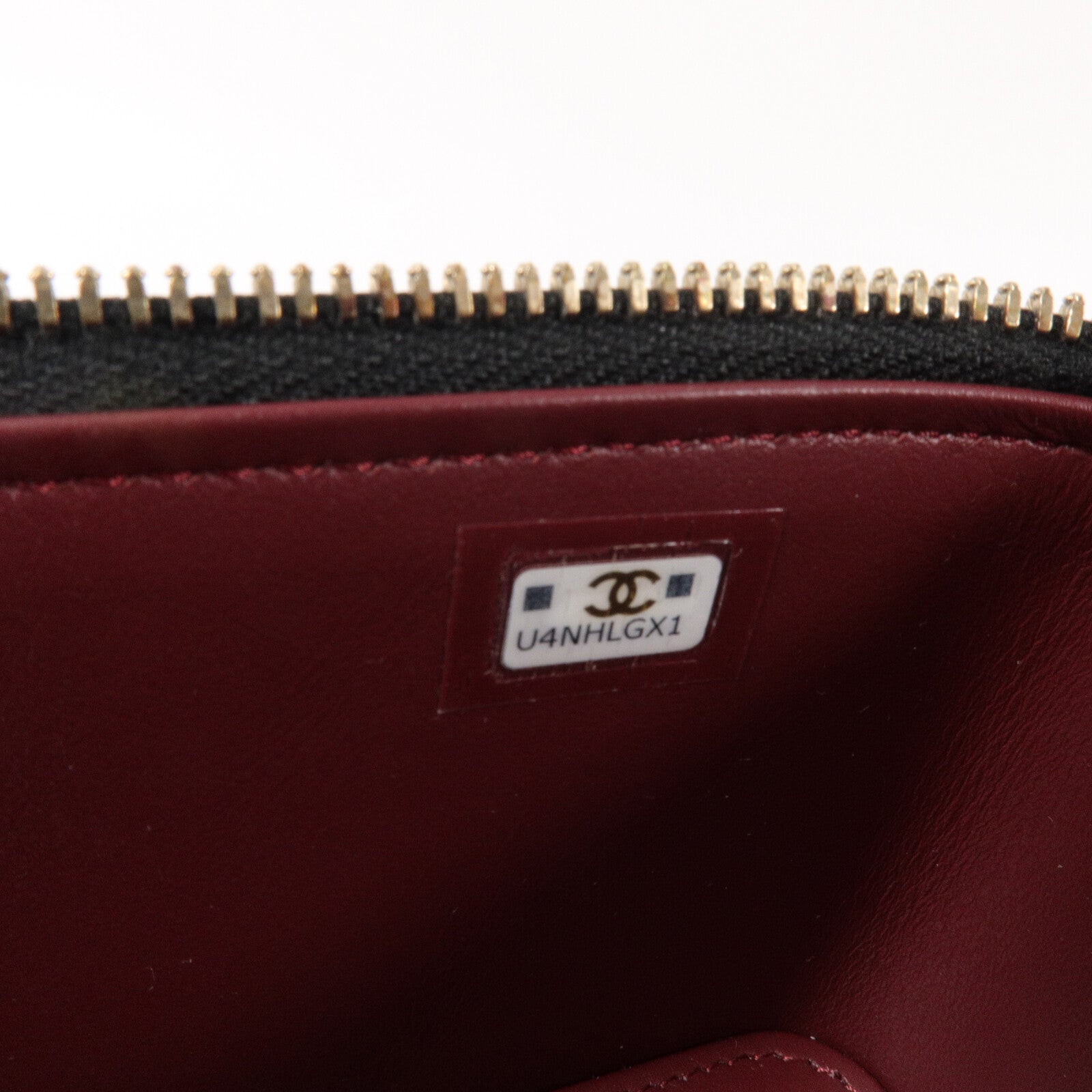CHANEL 羊皮皮革Vanity Case鏈帶肩背袋