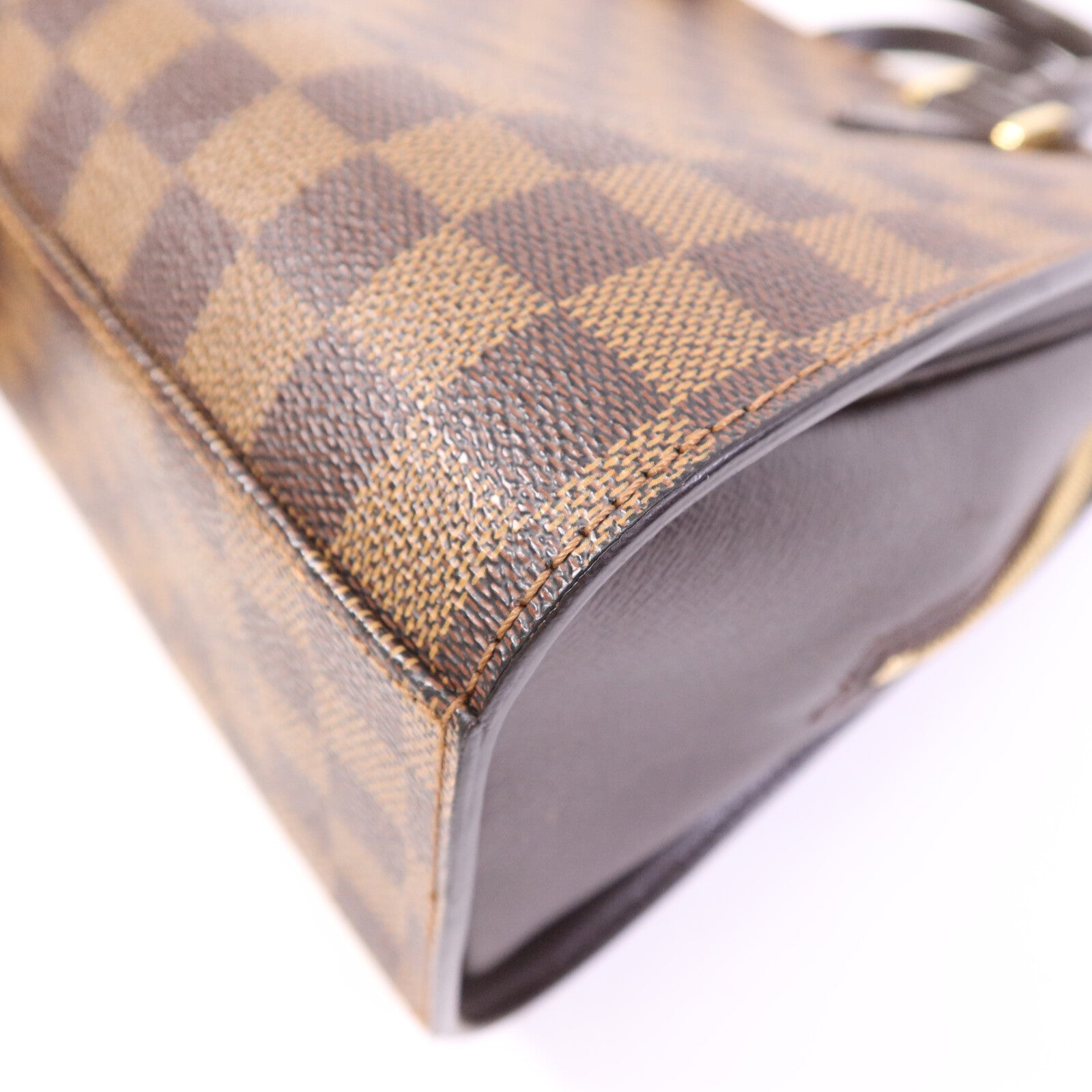 LOUIS VUITTON 【激減優惠】Damier Triana金扣手挽袋