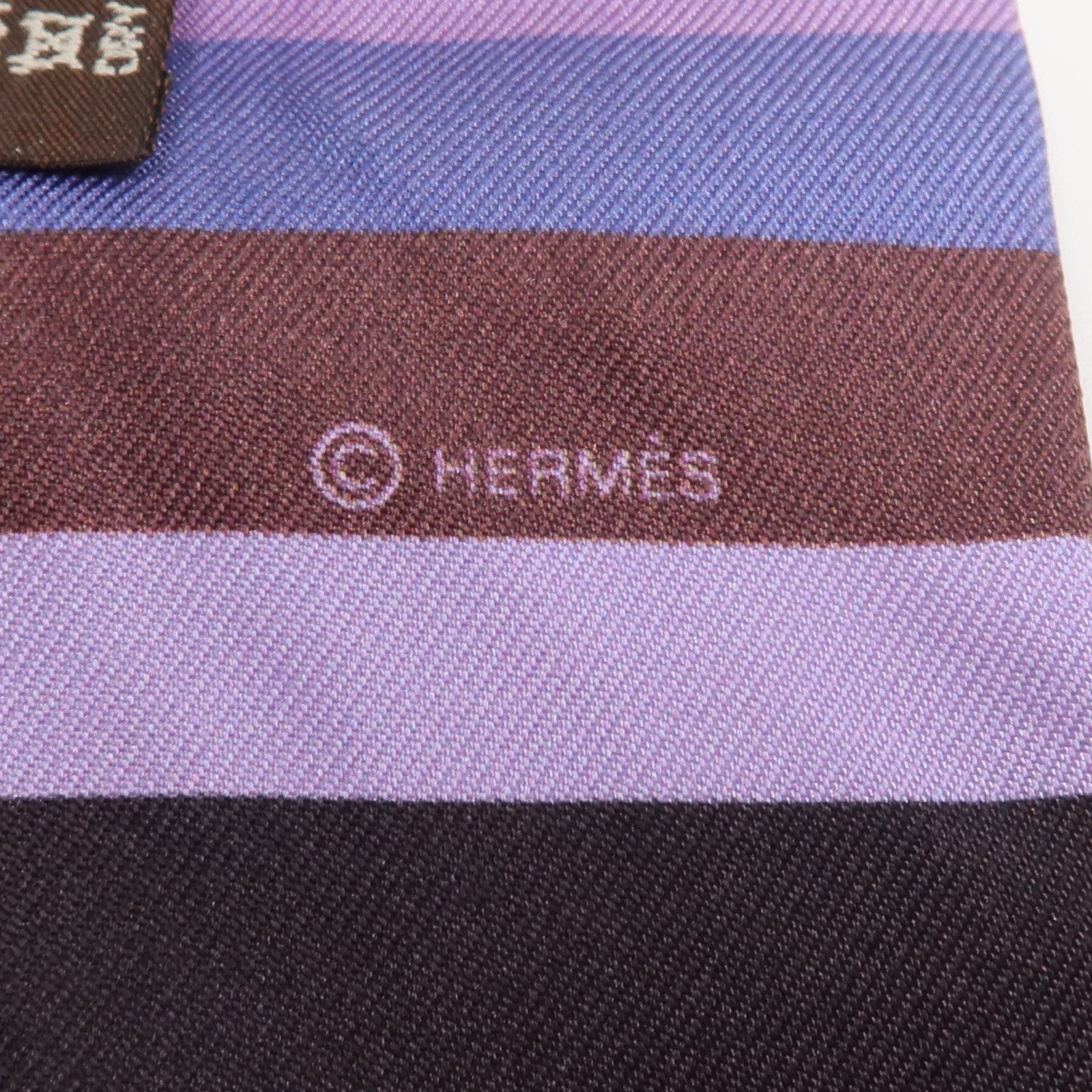 HERMES 絲質Twilly絲巾
