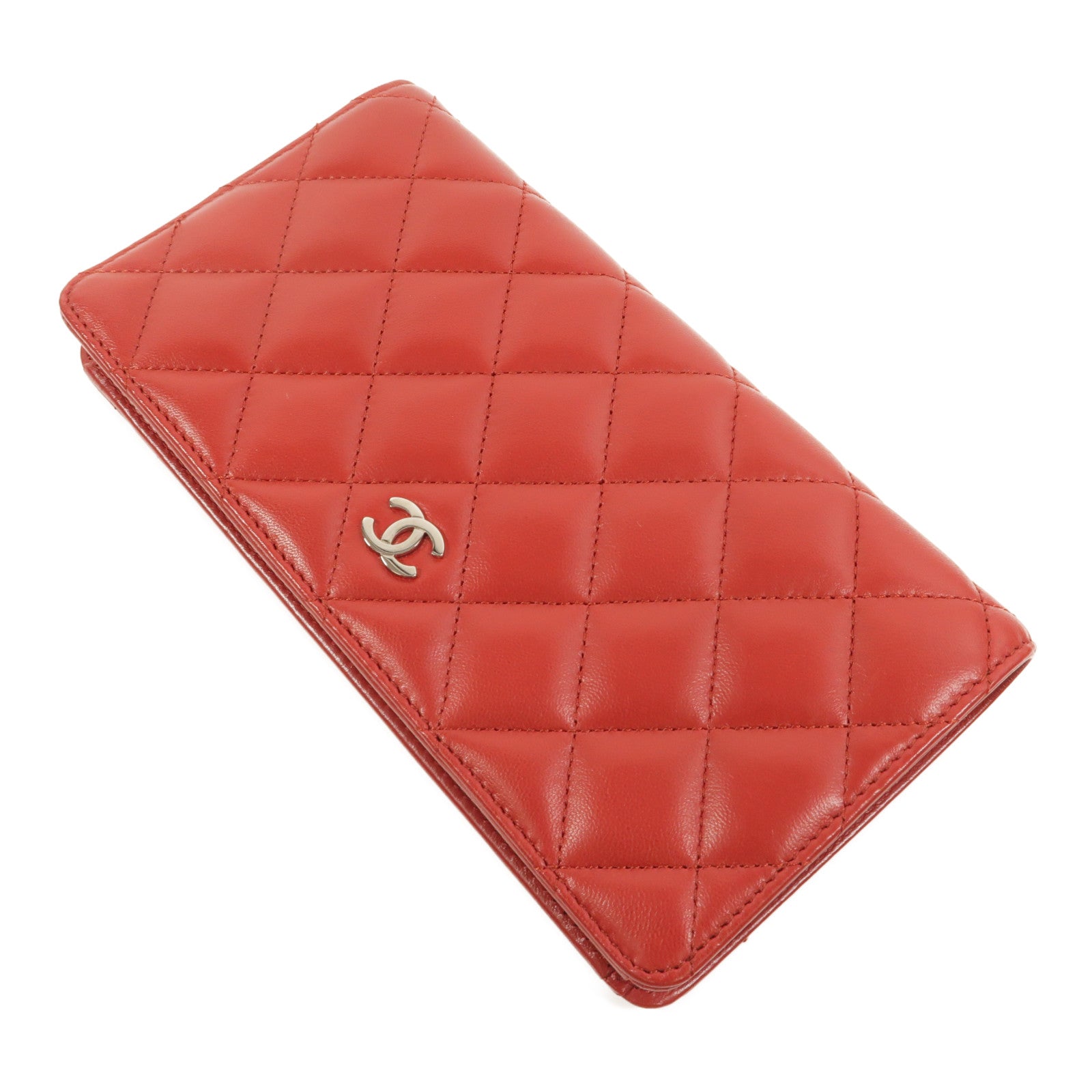 CHANEL 羊皮皮革Long Wallet長錢包