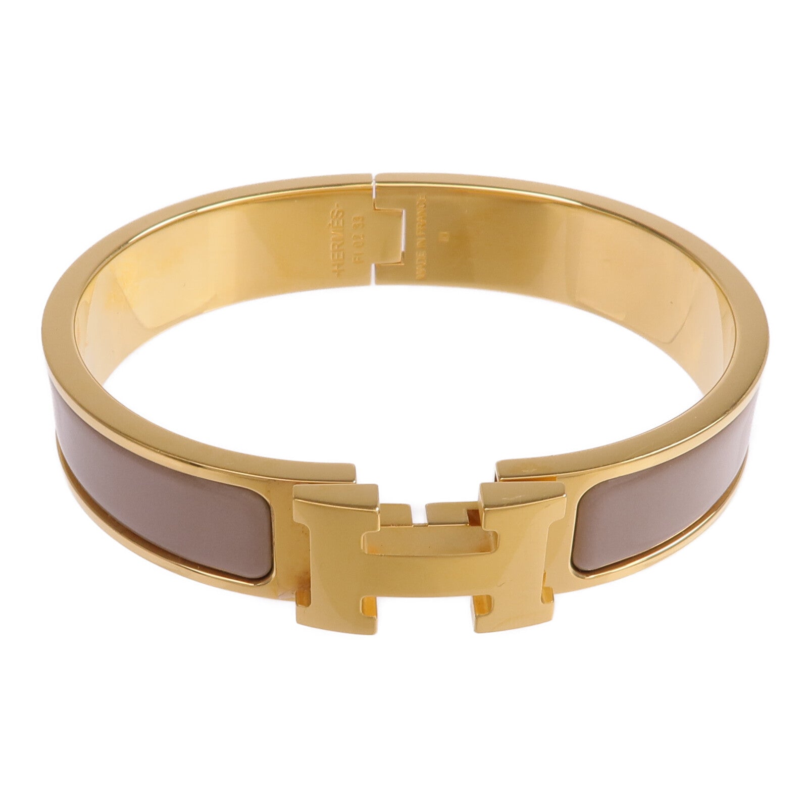 HERMES 金屬Clic H Bracelet手鐲