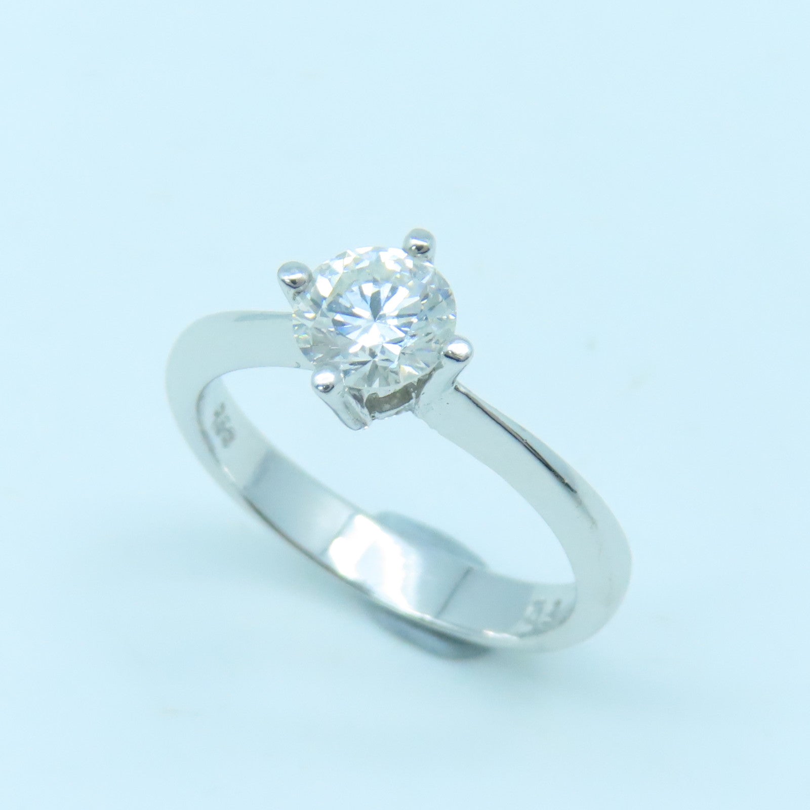 JEWELRY 【激減優惠】18K白金Diamond Ring鑽石戒指US#5.75