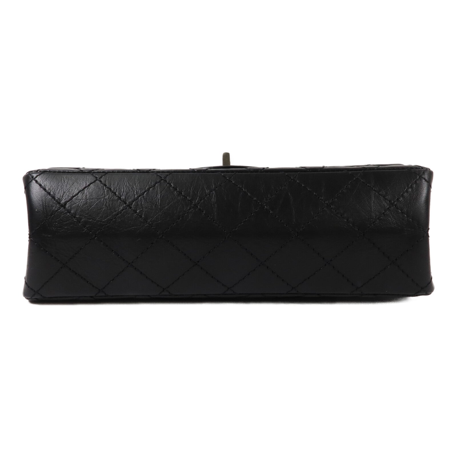 CHANEL 牛皮皮革2.55 Small鏈帶手挽肩背兩用袋