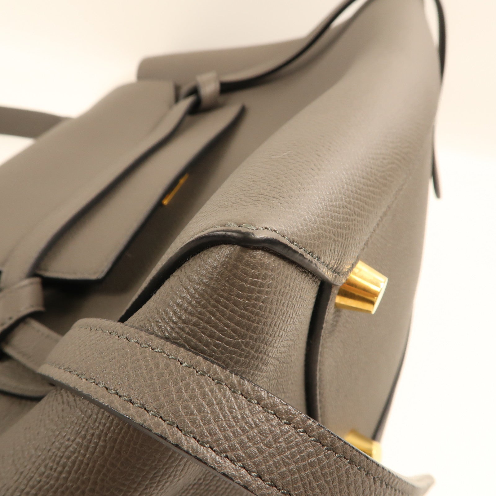 CELINE 牛皮皮革Belt Bag金扣手挽肩背兩用袋