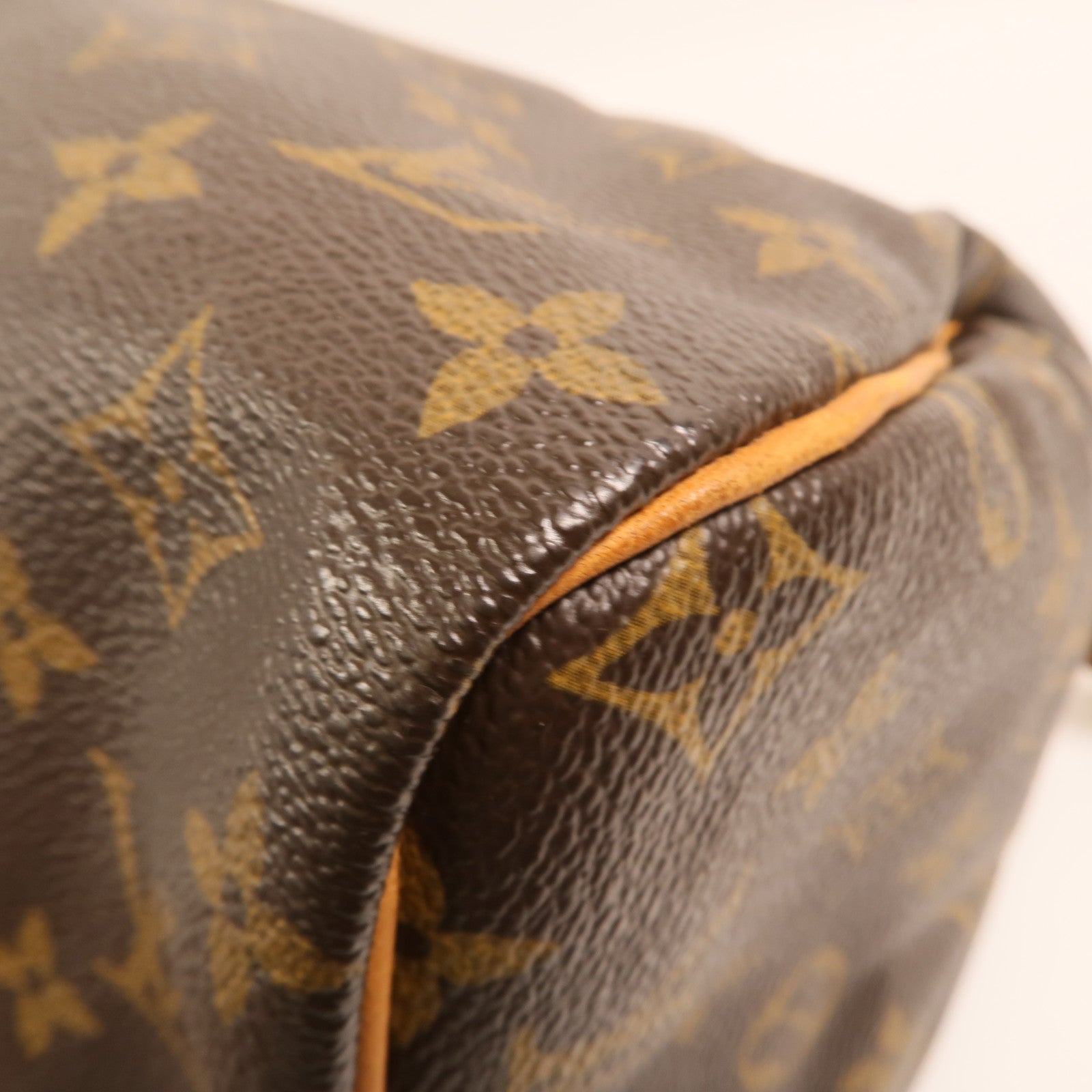 LOUIS VUITTON Monogram Speedy 30金扣手挽袋