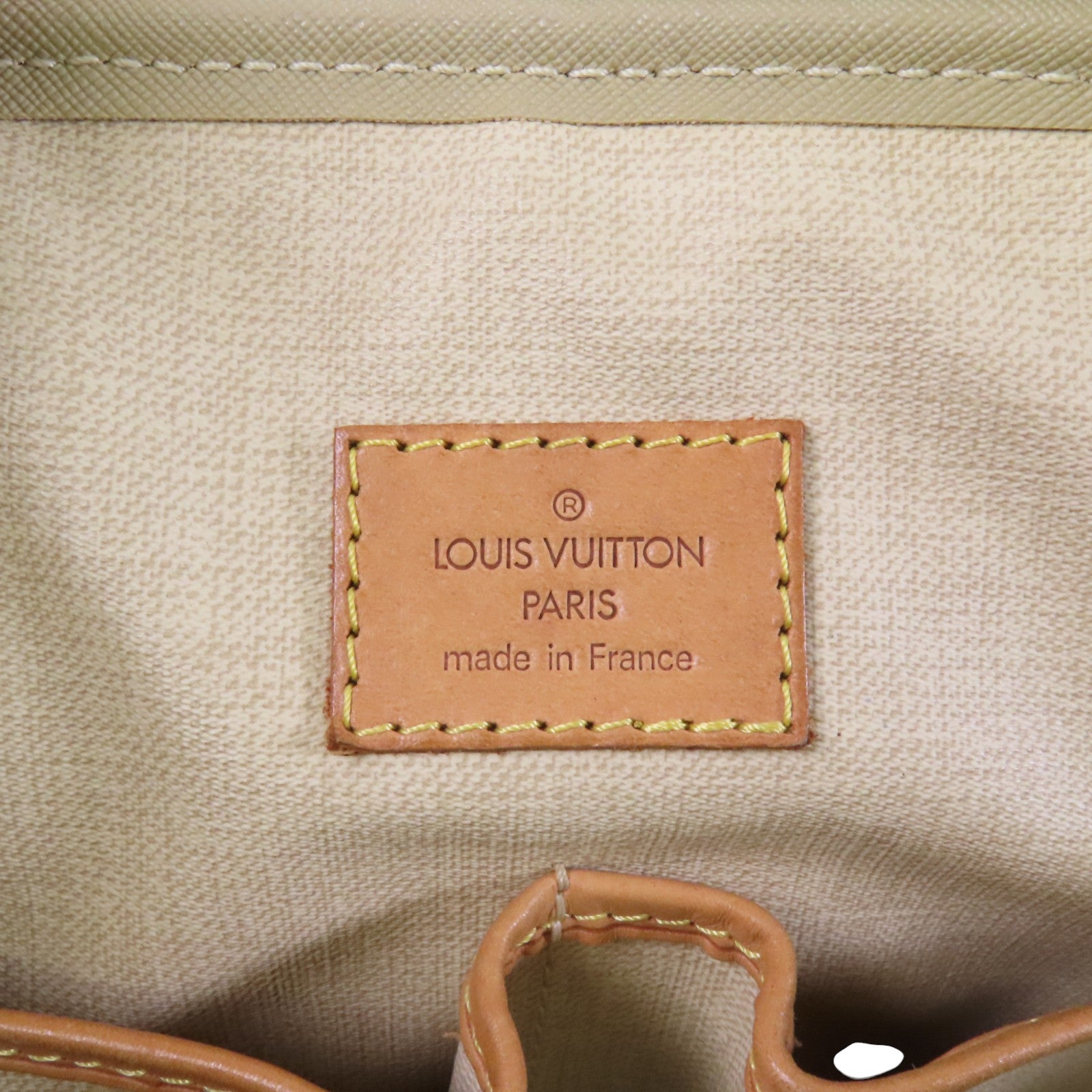 LOUIS VUITTON Monogram Trouville金扣手挽袋
